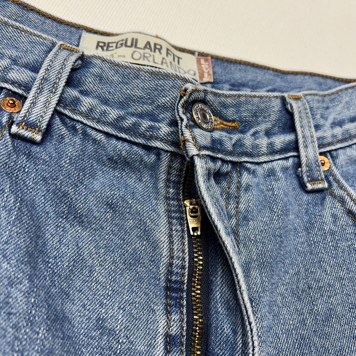 Levi's Levis 505 Jeans Regular Fit Straight Blue Pants Denim Y2K Size US 33 - 6 Thumbnail