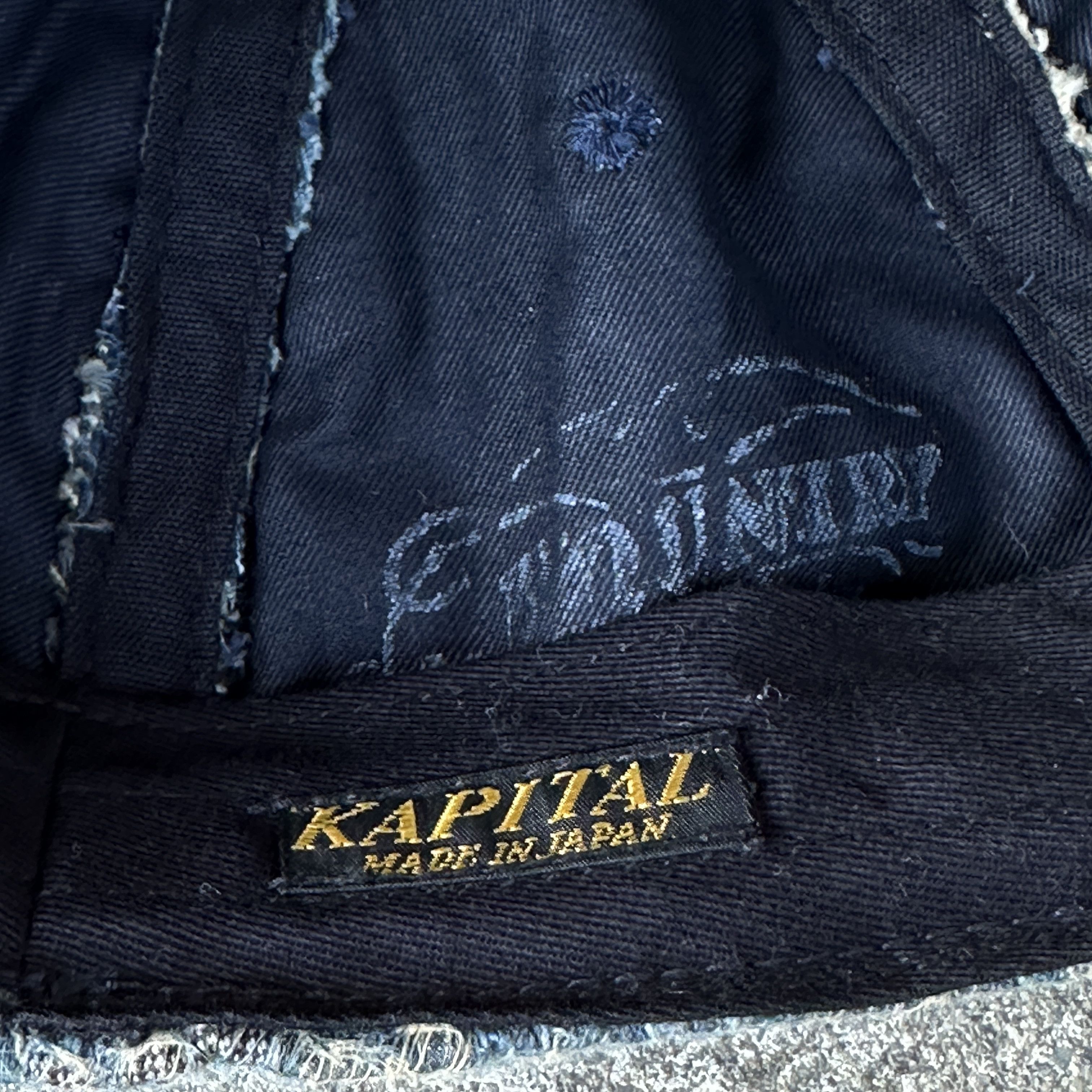 Kapital BORO Baseball Crash Cap Conductor Old Man and the sea Size ONE SIZE - 9 Thumbnail