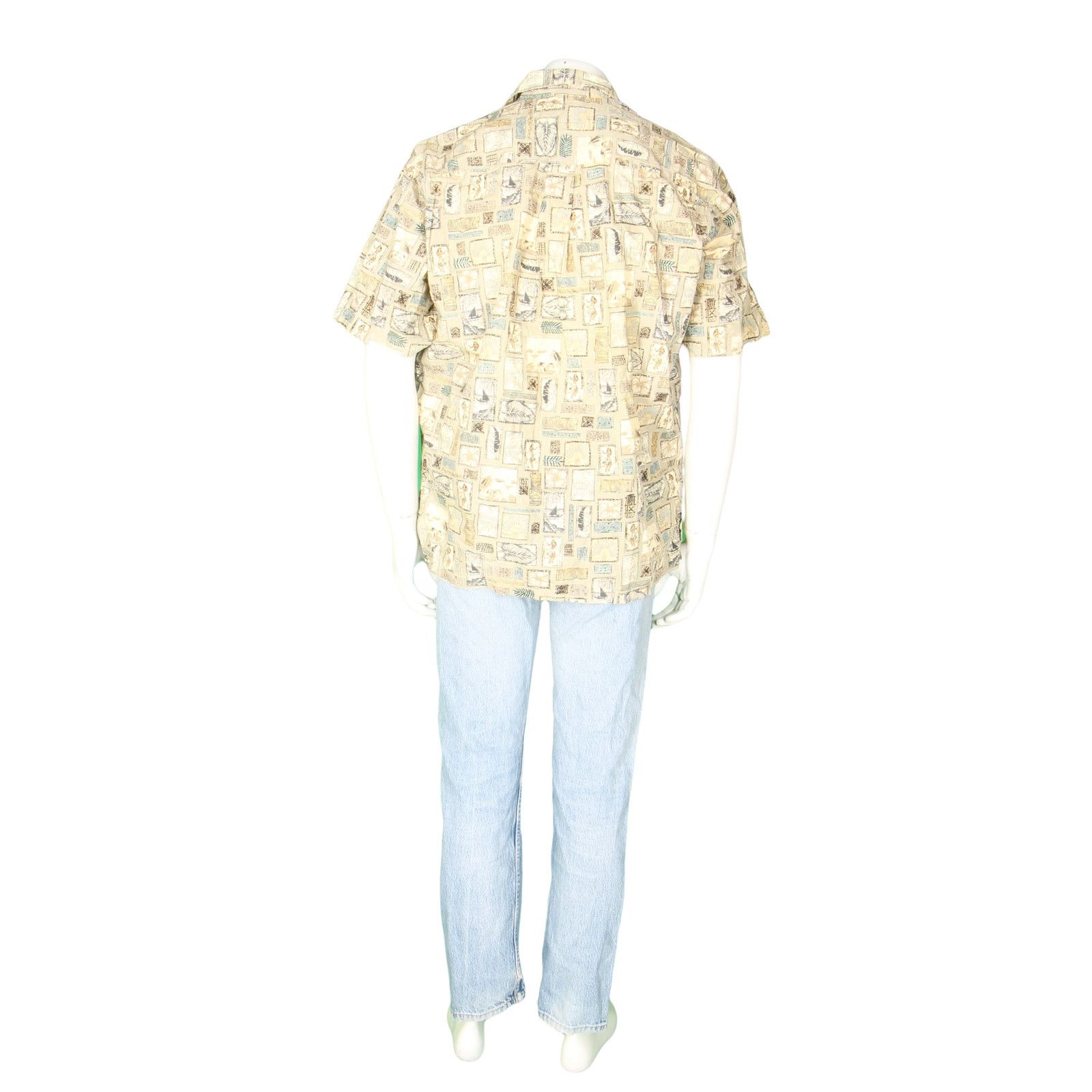 Other Cooke Street Floral Hula Girl Sailing Hawaiian Aloha Shirt L Size US L / EU 52-54 / 3 - 3 Thumbnail
