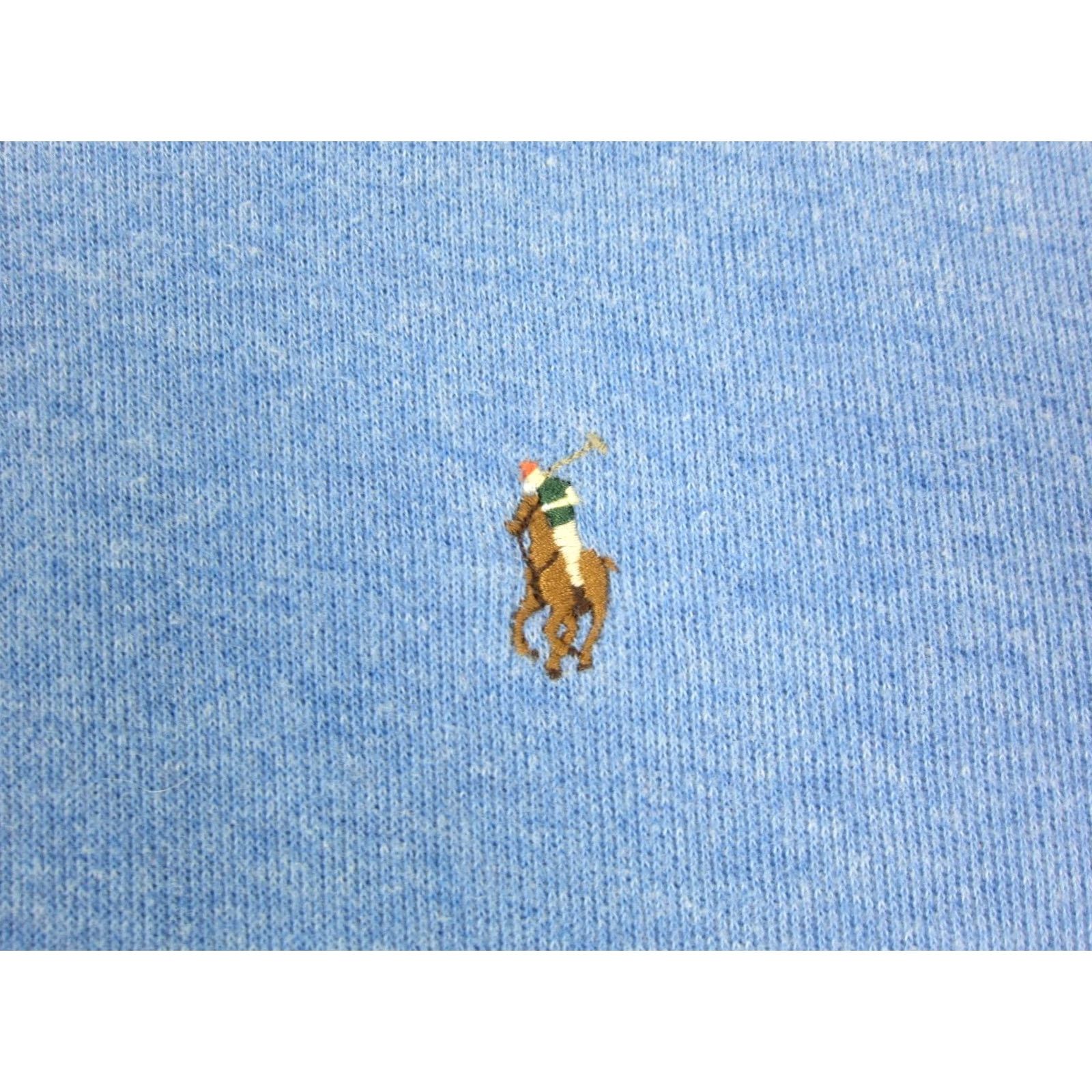 Polo Ralph Lauren Polo Ralph Lauren Sweatshirt Mens XL Blue Flesh Pony Estate Rib Soft 90s Size US XL / EU 56 / 4 - 3 Thumbnail