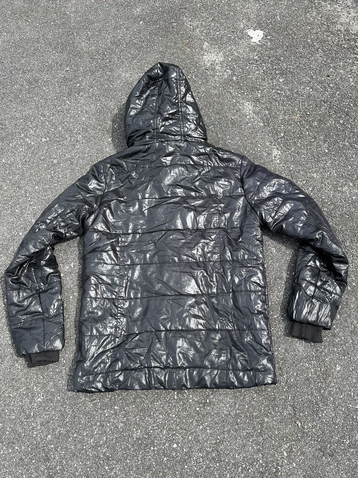 Japanese Brand 💥 IMP puffer hooded BLACK Size US L / EU 52-54 / 3 - 3 Thumbnail