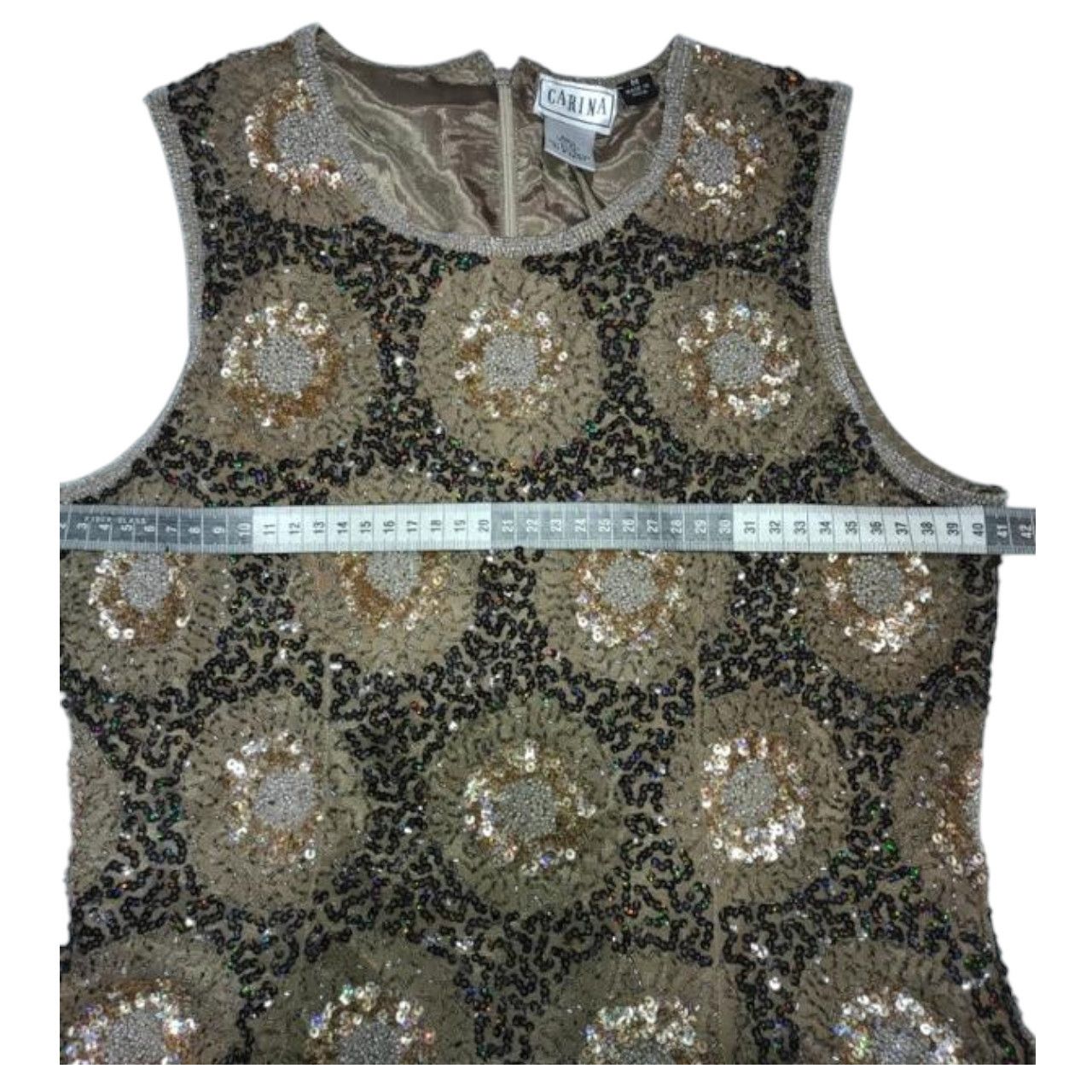 Other brown sequin tank top sz S Size S / US 4 / IT 40 - 5 Thumbnail
