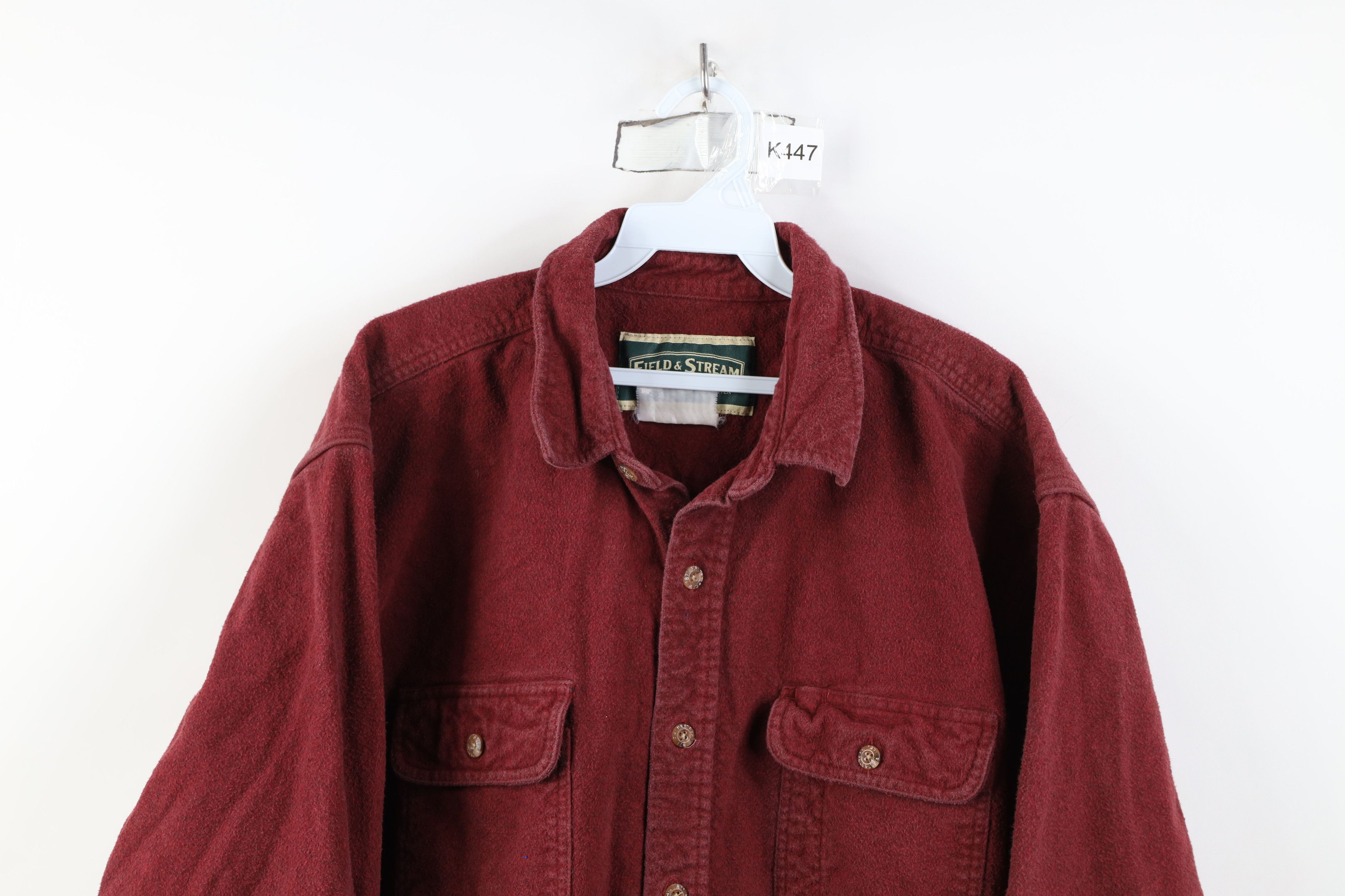Vintage Vintage 90s Streetwear Heavyweight Chamois Cloth Shirt Size US XL / EU 56 / 4 - 2 Thumbnail