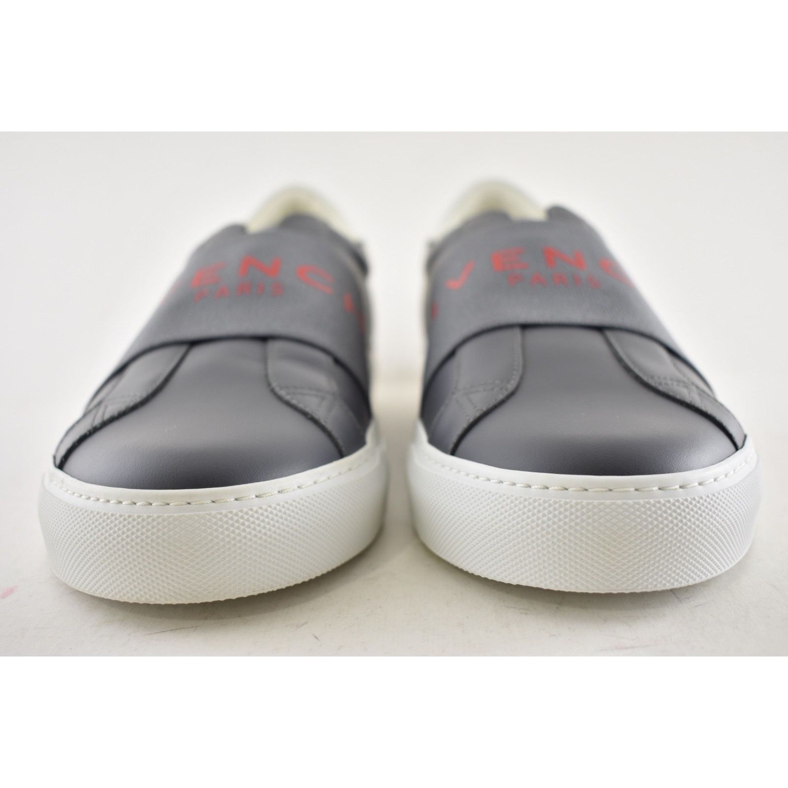 Givenchy Givenchy Urban Street Grey Leather Low Top Sneaker 44/11 Size US 11 / EU 44 - 6 Thumbnail