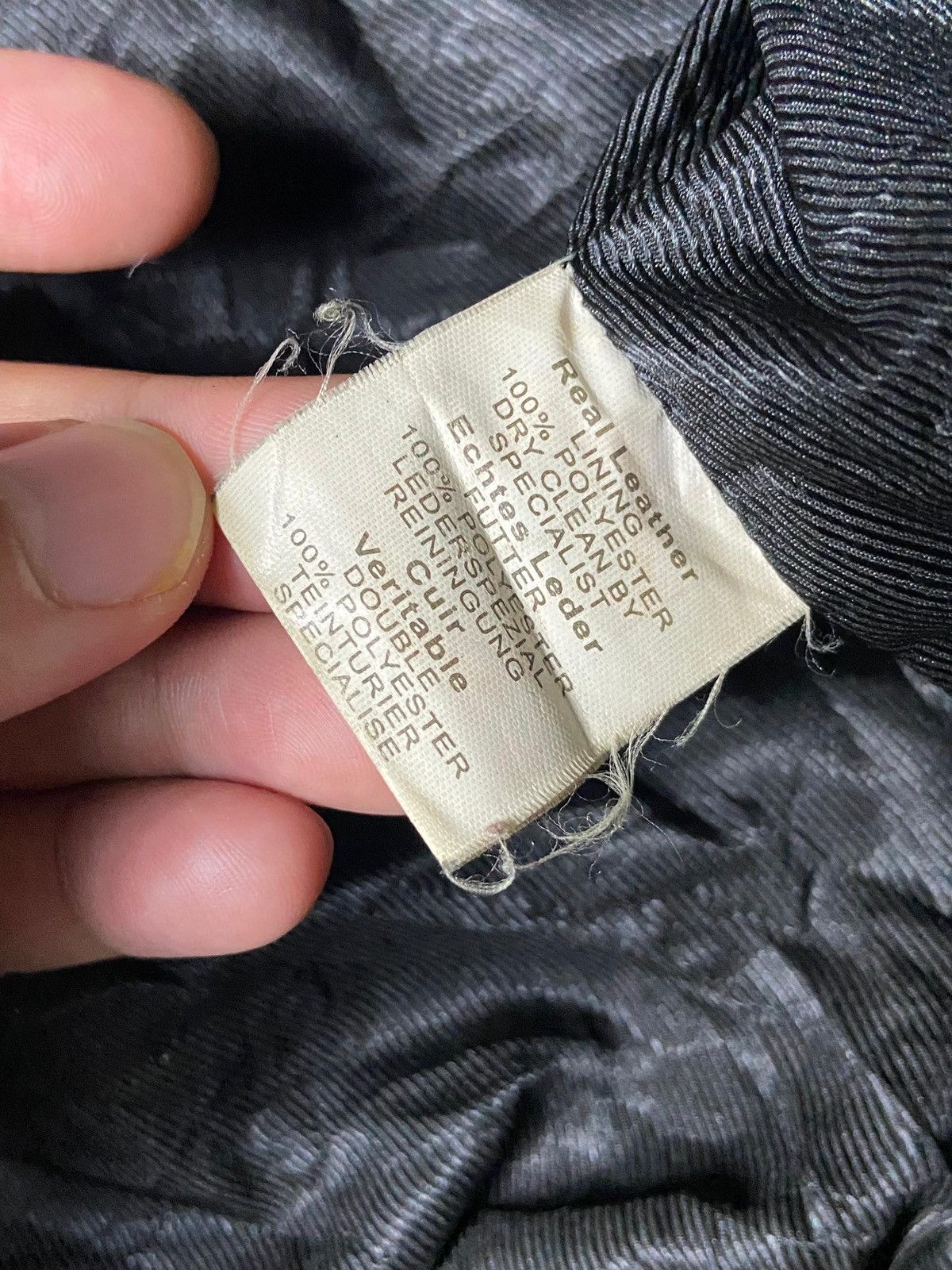Japanese Brand SAMJAD Brand Crop Leather Jacket (141) Size US M / EU 48-50 / 2 - 8 Thumbnail