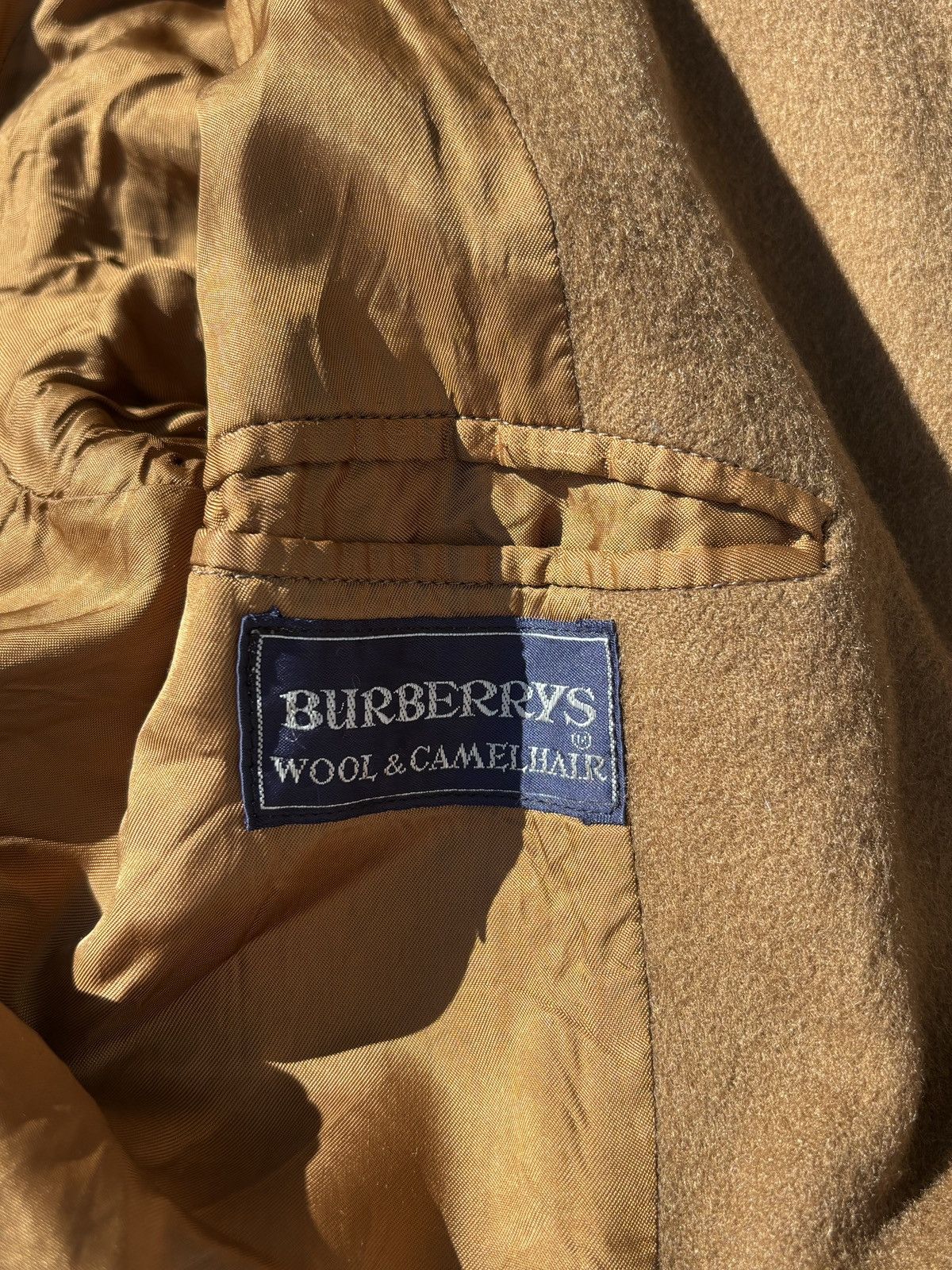 Burberry Wool&camelhair Coat Trench Burberry Size XL / US 12-14 / IT 48-50 - 6 Thumbnail