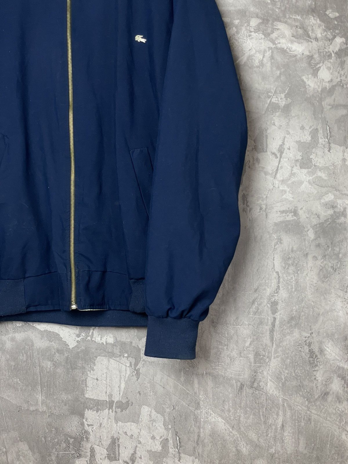 Other Vintage Lacoste bomber reversible jacket 80s 90 zip Size US L / EU 52-54 / 3 - 4 Thumbnail