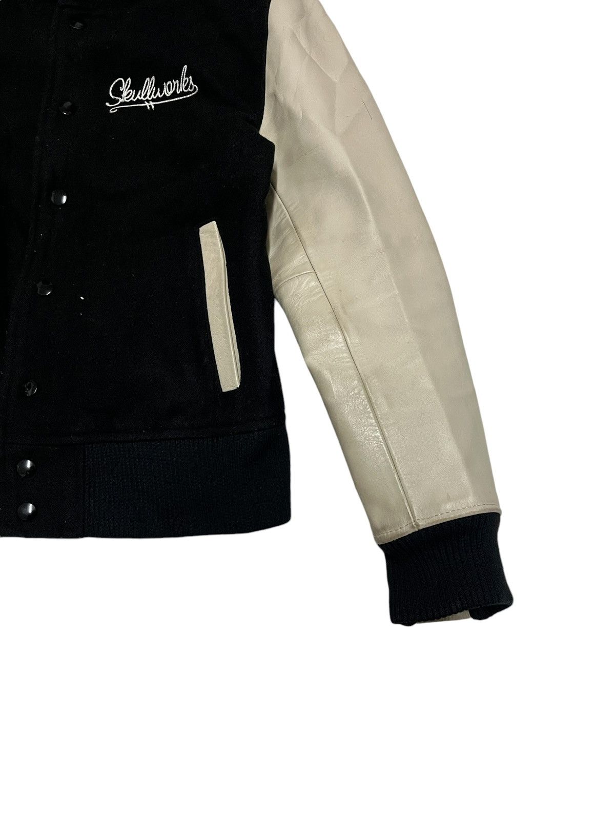 JACKROSE 🔥 Skull Works Hard Ware x Jack Rose Varsity Jacket Size US S / EU 44-46 / 1 - 4 Thumbnail