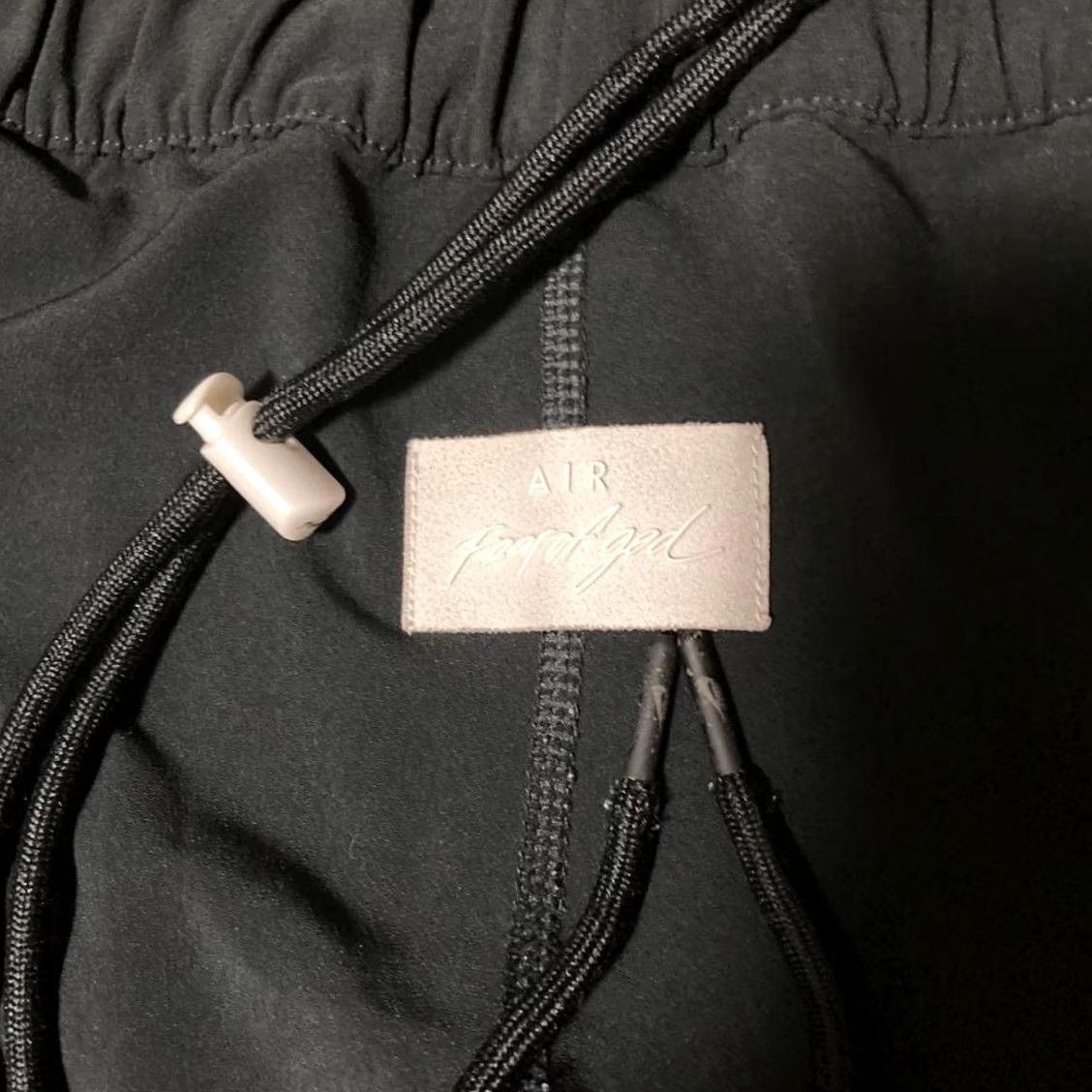 Nike VINTAGE Nike x Fear of God NRG Run Pants Black Waffle Size M Mens Pants Black Tapered 34cm 70cm Inseam 70cm Pockets Logo Drawstring Size US 31 - 4 Thumbnail