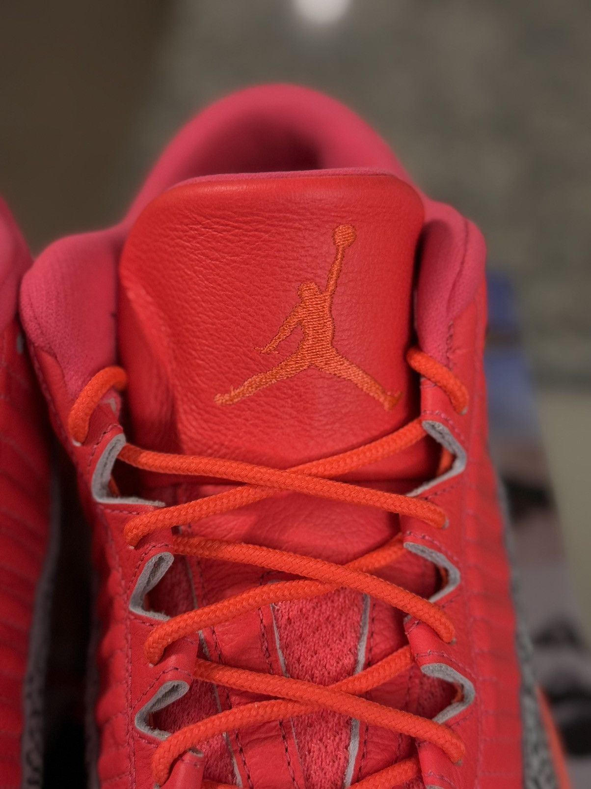 Jordan Brand × Nike Jordan 11 XI Flash Red Crimson Size 14 RARE Size US 14 / EU 47 - 6 Thumbnail