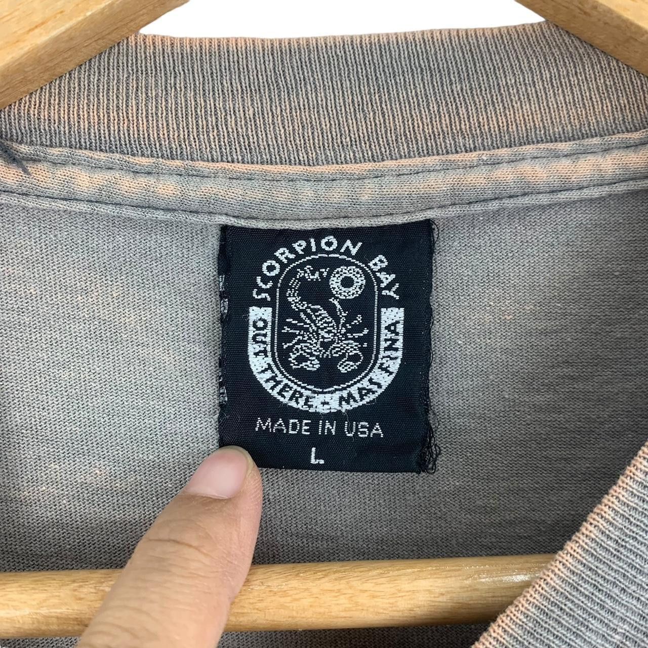 Vintage Vintage SCORPION BAY CERVEZA Cuida La Distress Tee Size US L / EU 52-54 / 3 - 4 Thumbnail