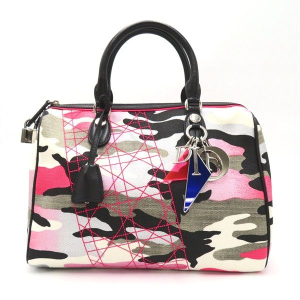 image of Dior X Anselm Reyle Boston Bag, Women's