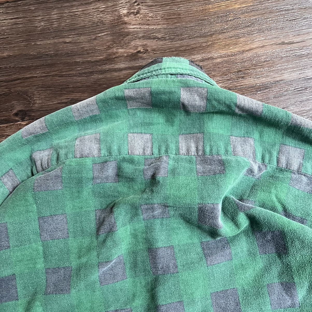 Vintage vintage Sun faded 80s classic checkered pattern, thermal Size US XXL / EU 58 / 5 - 12 Thumbnail