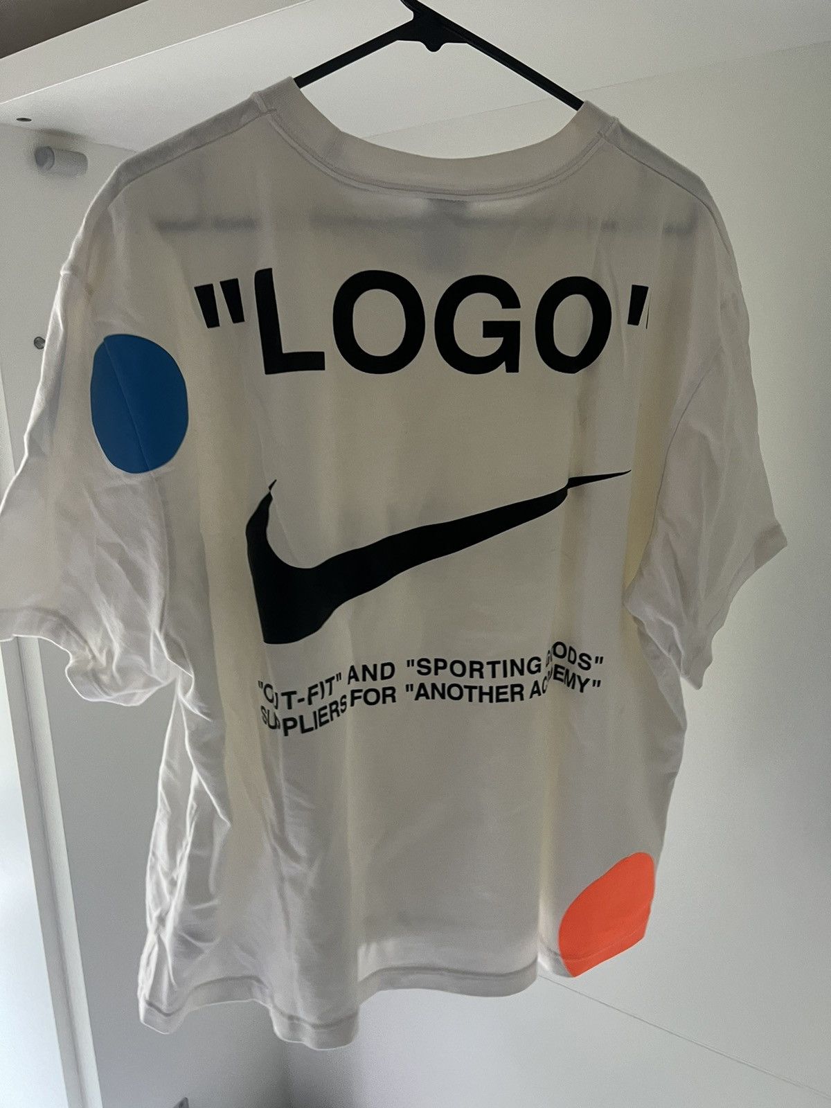 Nike × Off-White Off white x Nike Tshirt Size US L / EU 52-54 / 3 - 4 Thumbnail