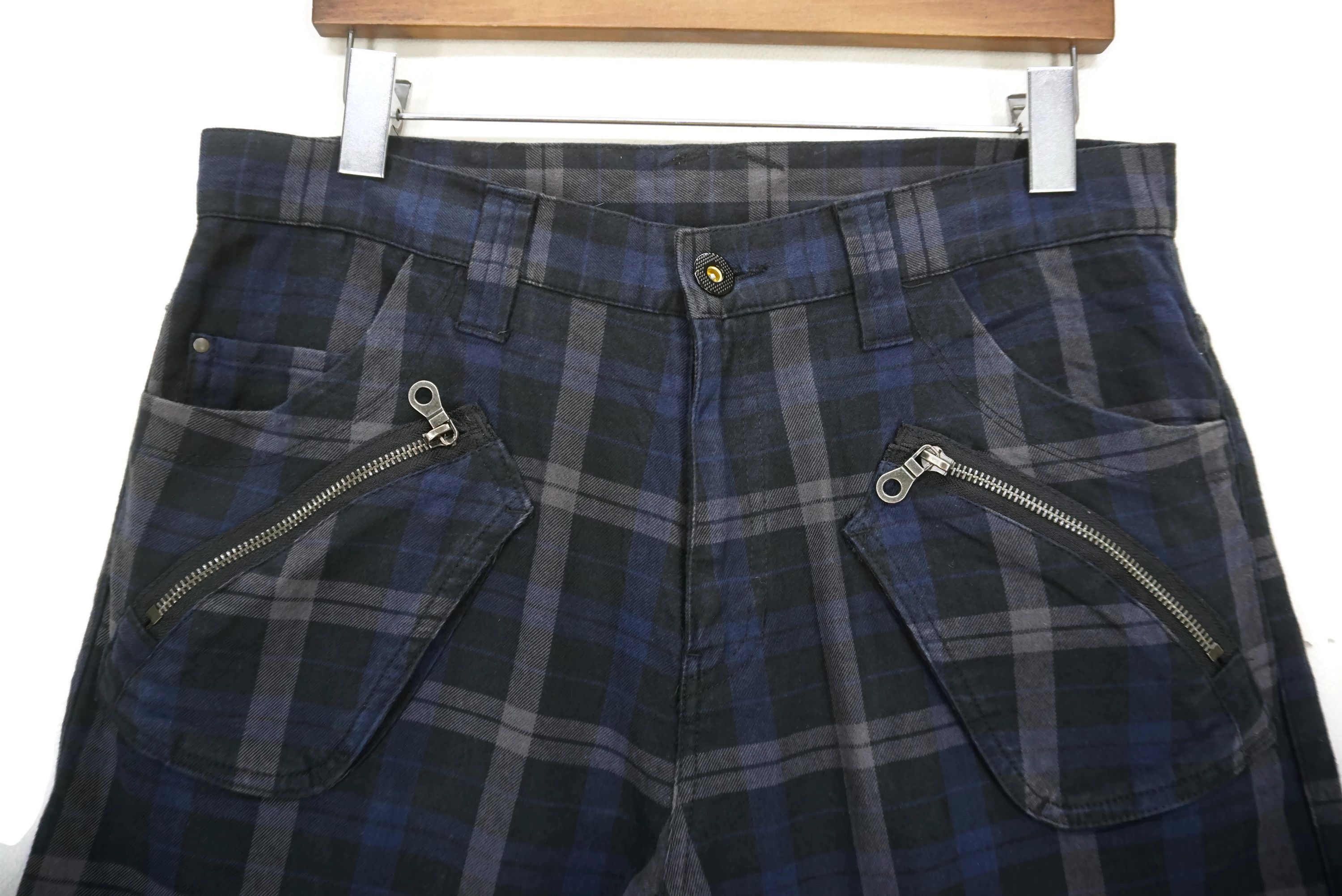 Japanese Brand PPFM Pants Size W33xL30 J-Shaped Fatigues Multi Zipper Baker Size US 30 / EU 46 - 3 Thumbnail