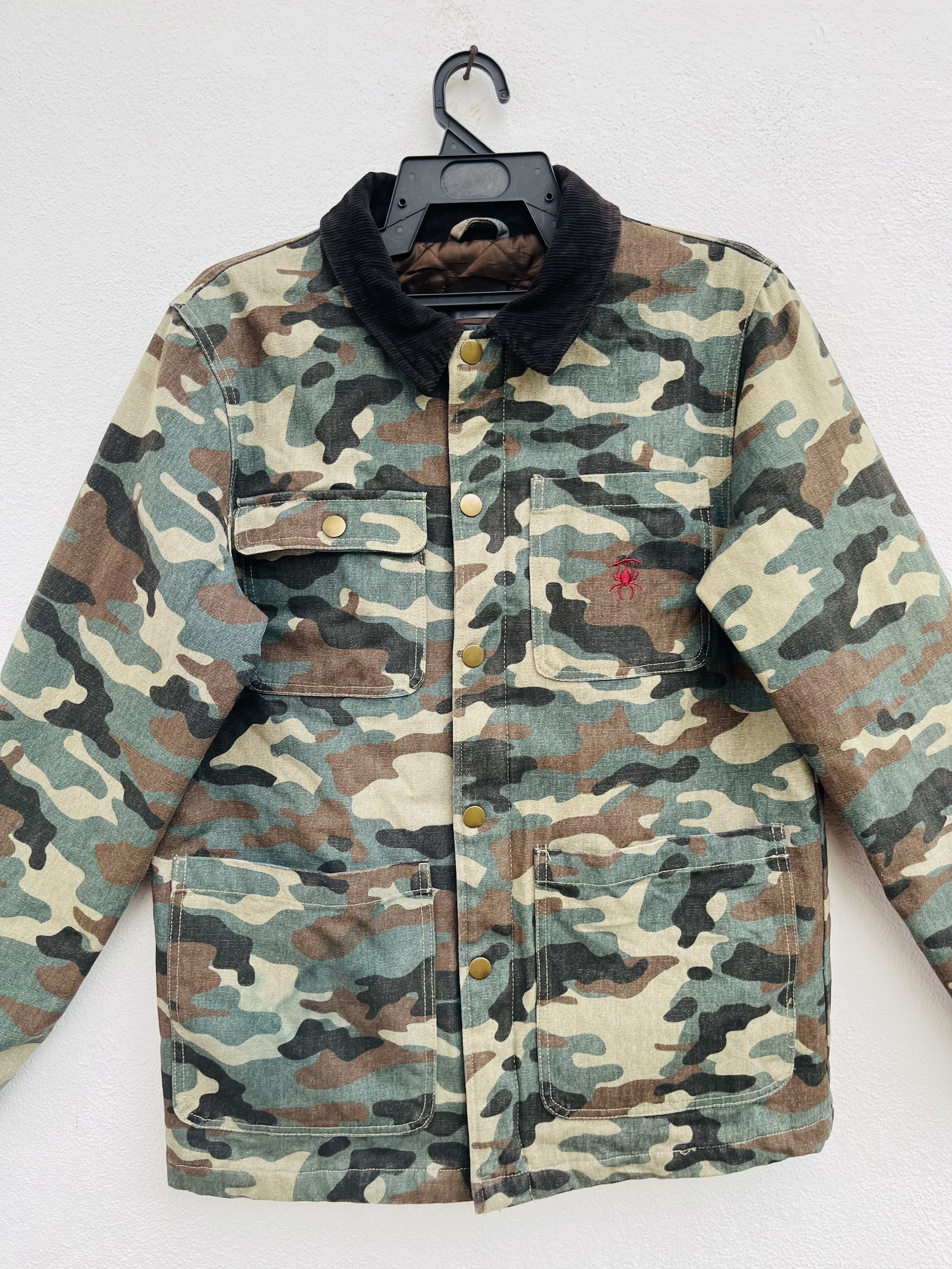 Japanese Brand Vintage DWFH Spider Duck Camouflage Fashion Style Size US M / EU 48-50 / 2 - 3 Thumbnail