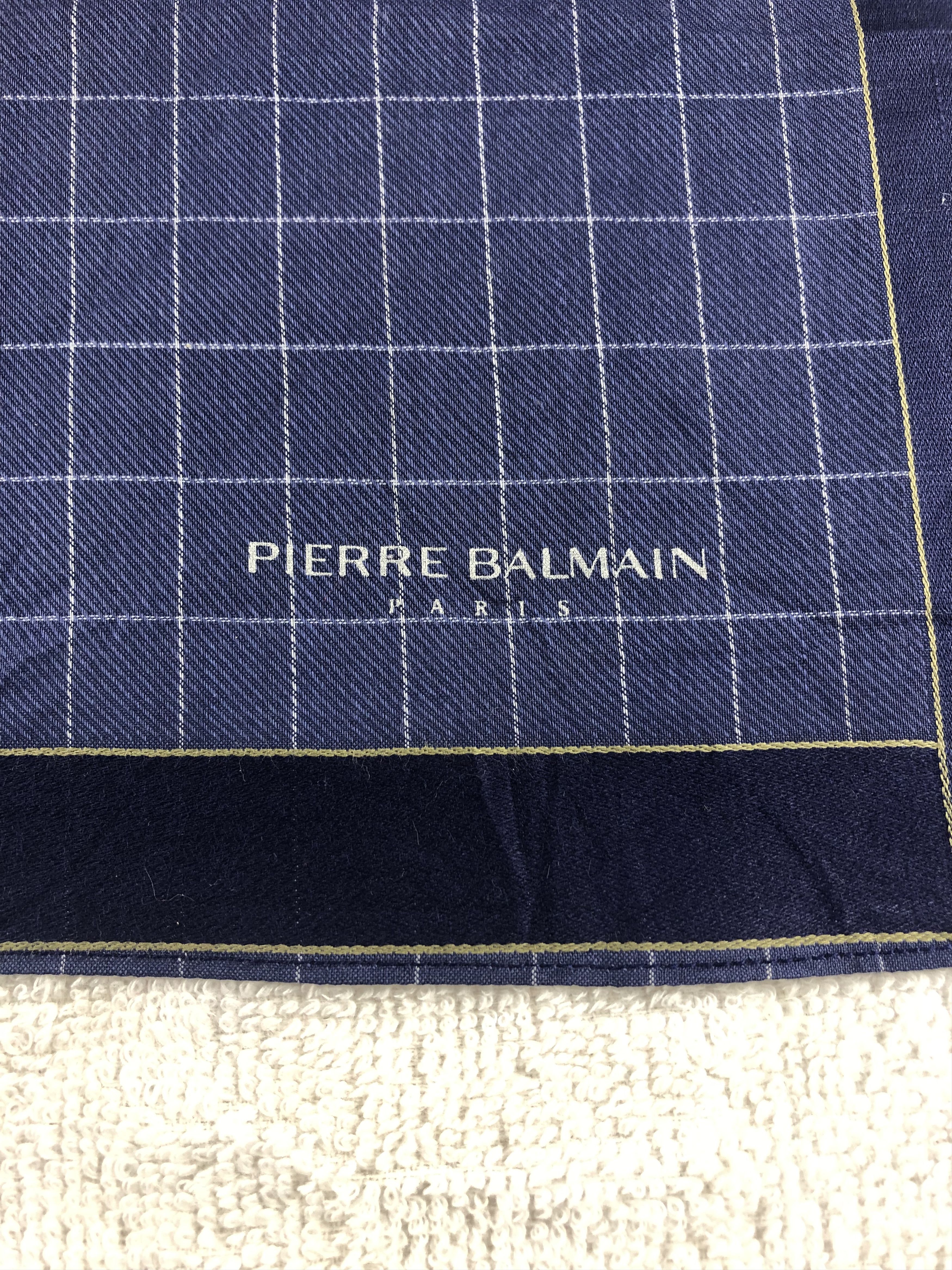 Pierre Balmain × Vintage Pierre Balmain Handkerchief / Bandana / Neckerchief Size ONE SIZE - 5 Thumbnail