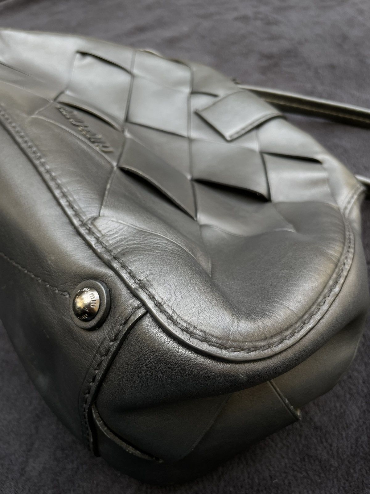 Miu Miu Miu Miu Leather Handbag Woman‘s Black One Size Size ONE SIZE - 12 Thumbnail