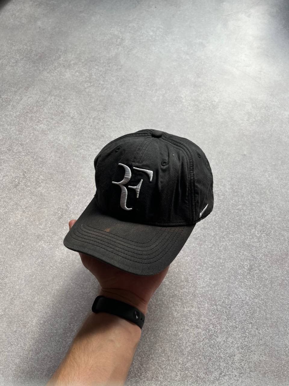 Nike × Vintage Vintage Nike Roger Federer Tennis Cap Y2K Os Size ONE SIZE - 2 Thumbnail