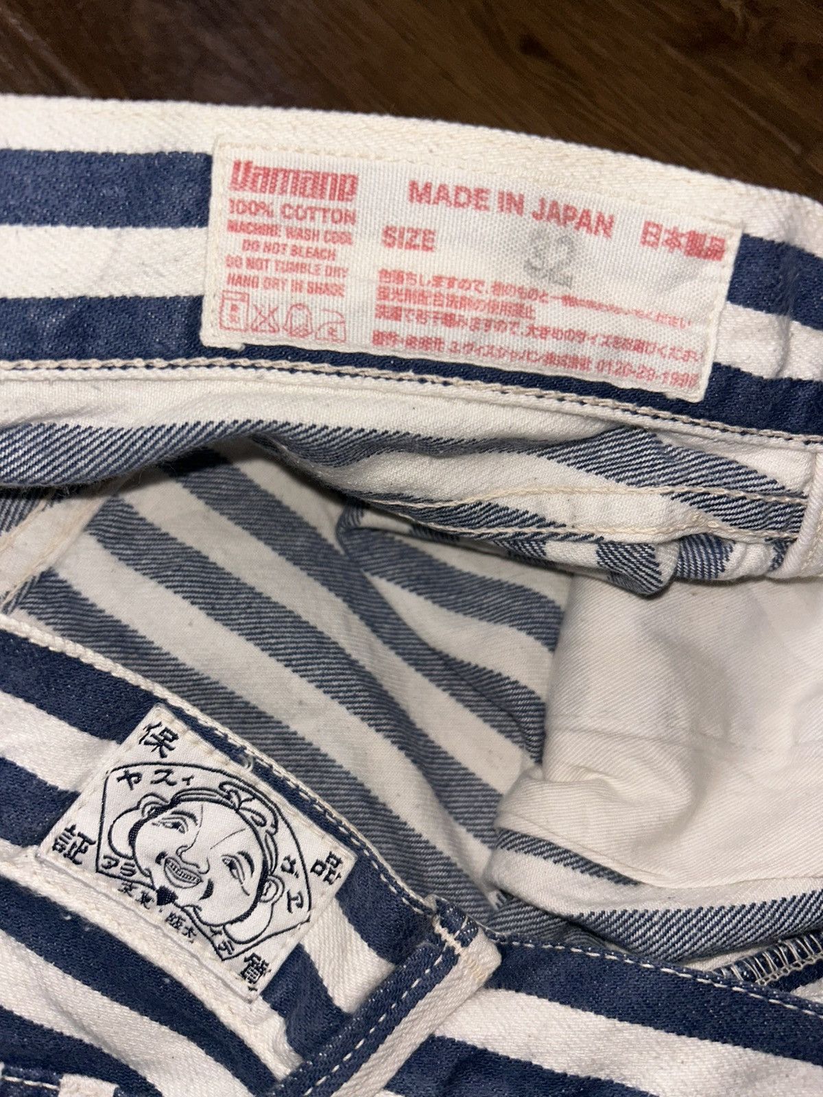Evisu Evisu Hickory Denim Shortpants Size US 32 / EU 48 - 6 Thumbnail