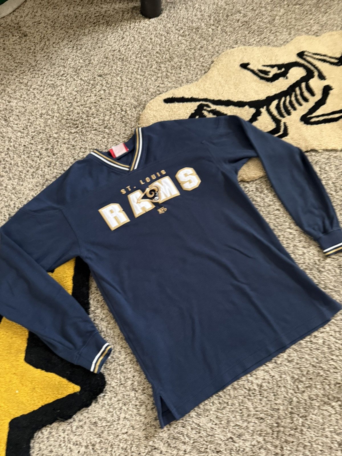 NFL St. Louis Rams Long Sleeve T Shirt Size US M / EU 48-50 / 2 - 2 Thumbnail