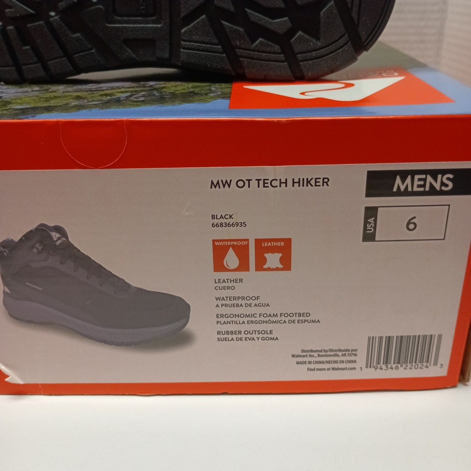 Other Men’s size 6 Ozark Trail Tech Hiker Waterproof Boots Black Size US 6 / EU 39 - 8 Thumbnail