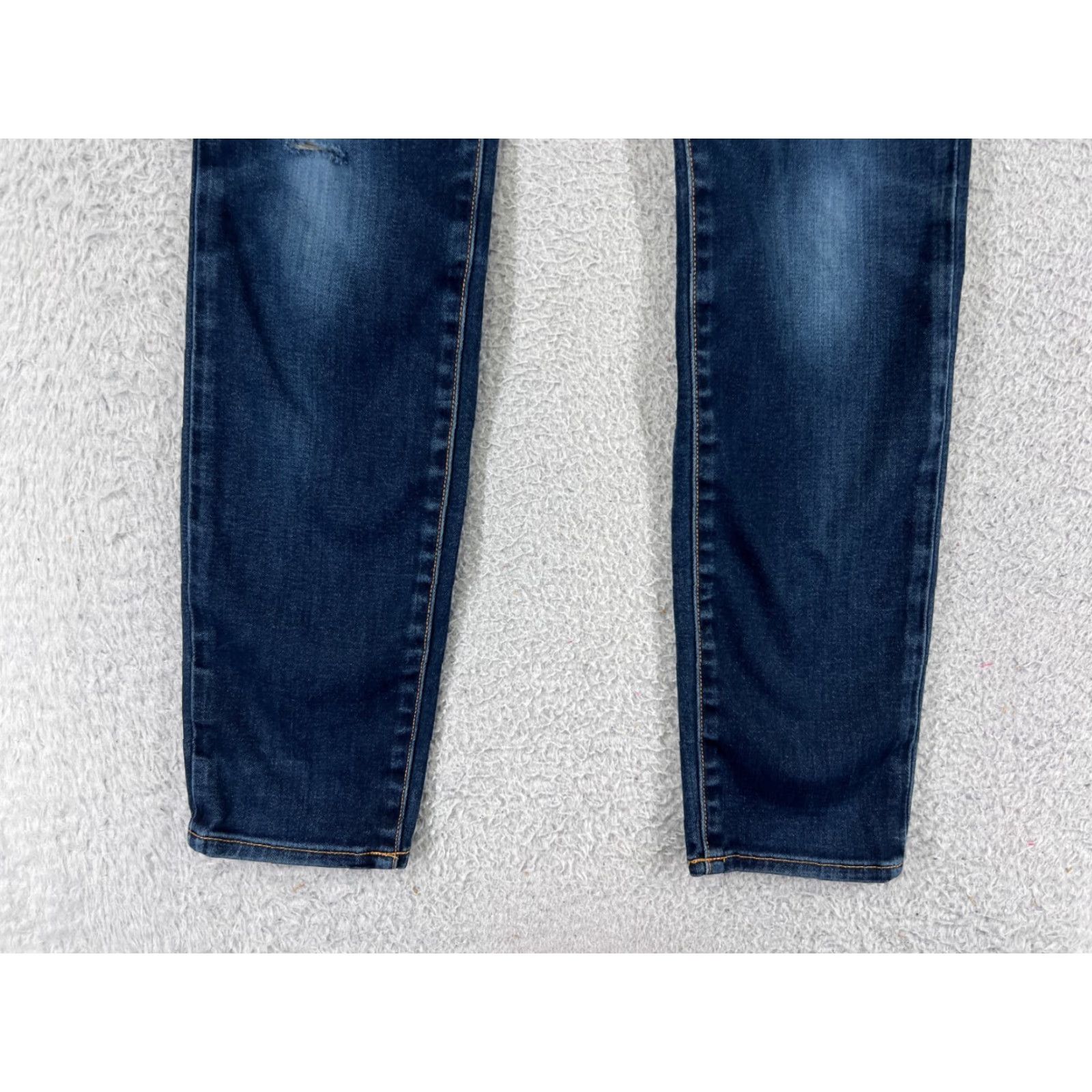 Lucky Brand Lucky Brand Jeans Womens 4 Blue Denim Skinny Low Rise 25x28 90s American Pocket 5-Pocket Design Regular Cotton Blend Size 27" / US 4 / IT 40 - 5 Thumbnail