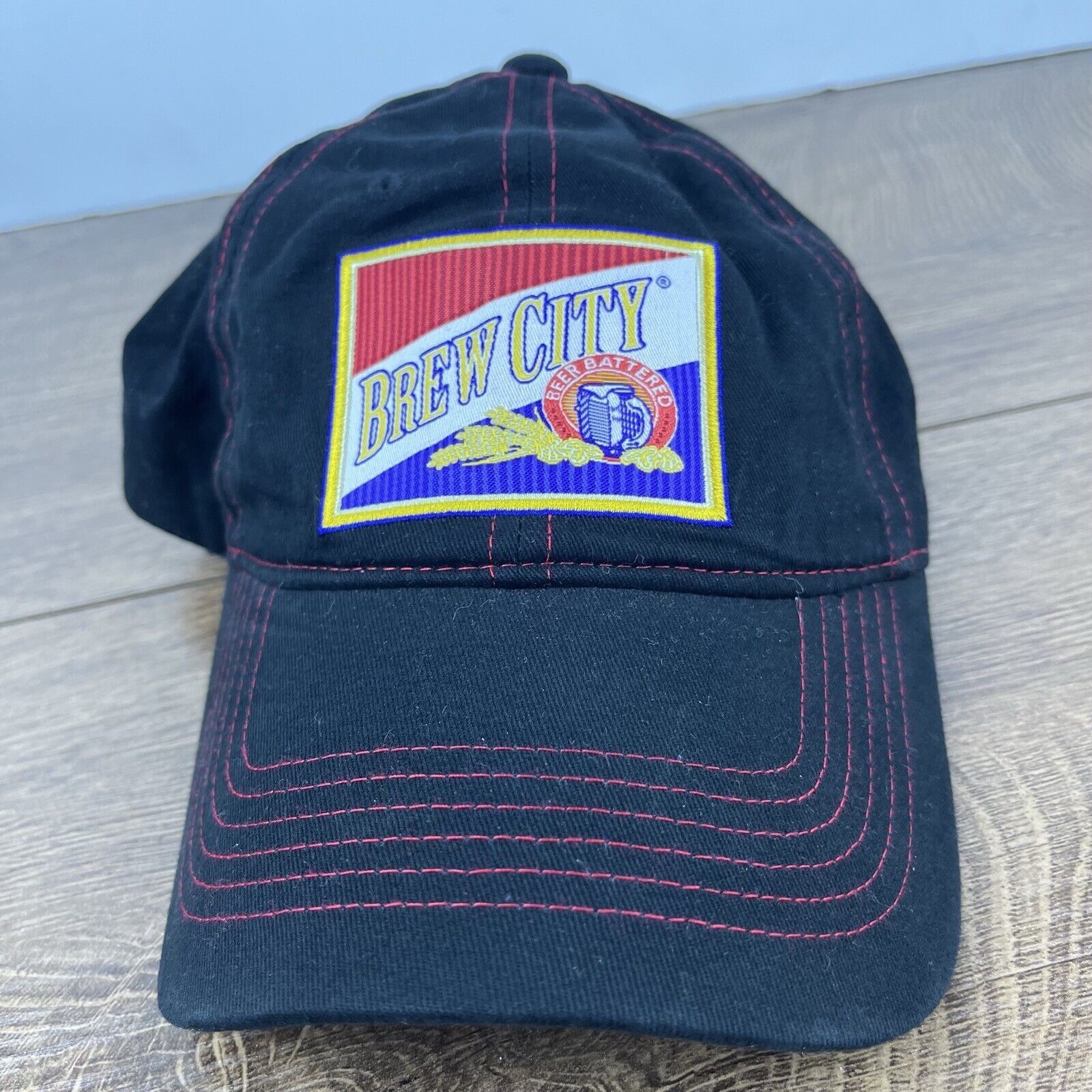 Other Brew City Hat Black Cap Hat Adjustable Hat Black Adult Hat Size ONE SIZE - 2 Thumbnail