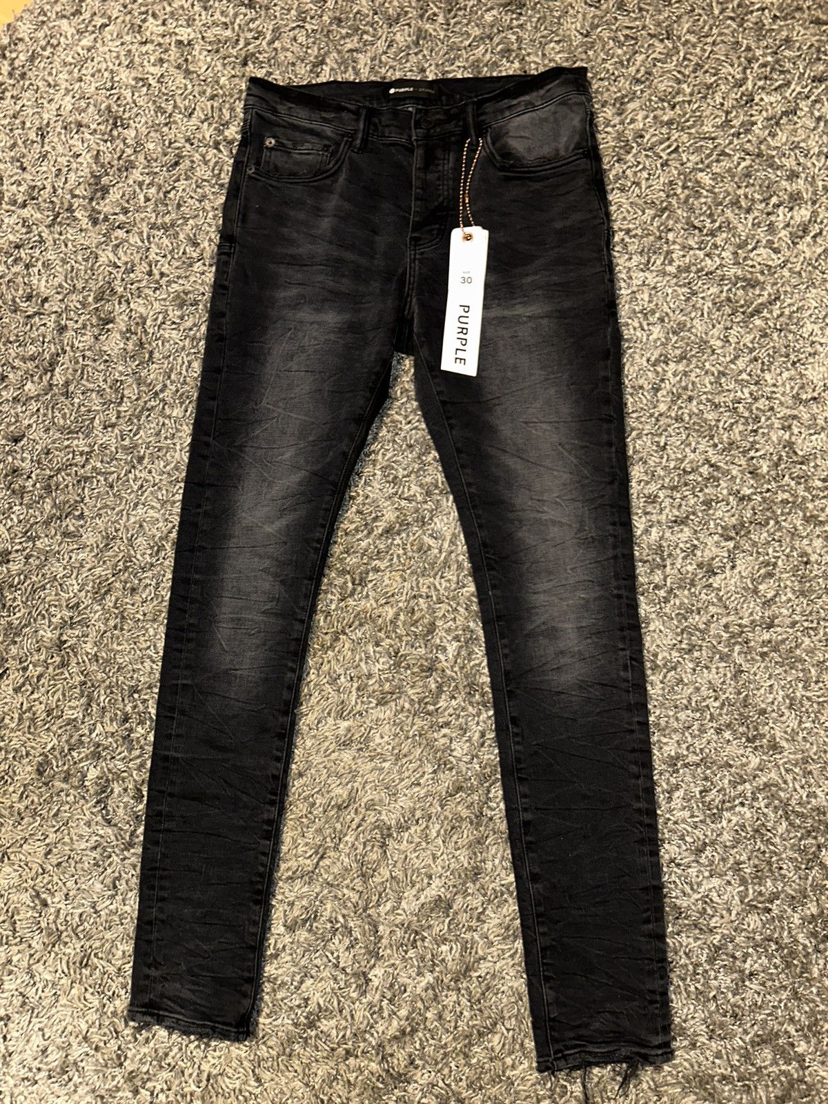 Image of Purple Brand Jeans in Black, Men's (Size 30)