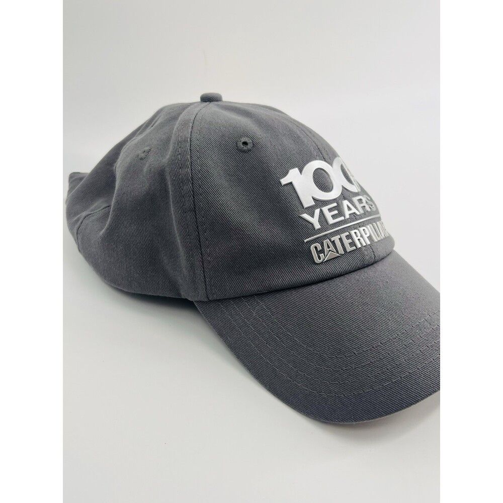 Caterpillar Caterpillar CAT “100 Years” Adjustable Gray Baseball Hat Ca Size ONE SIZE - 2 Thumbnail