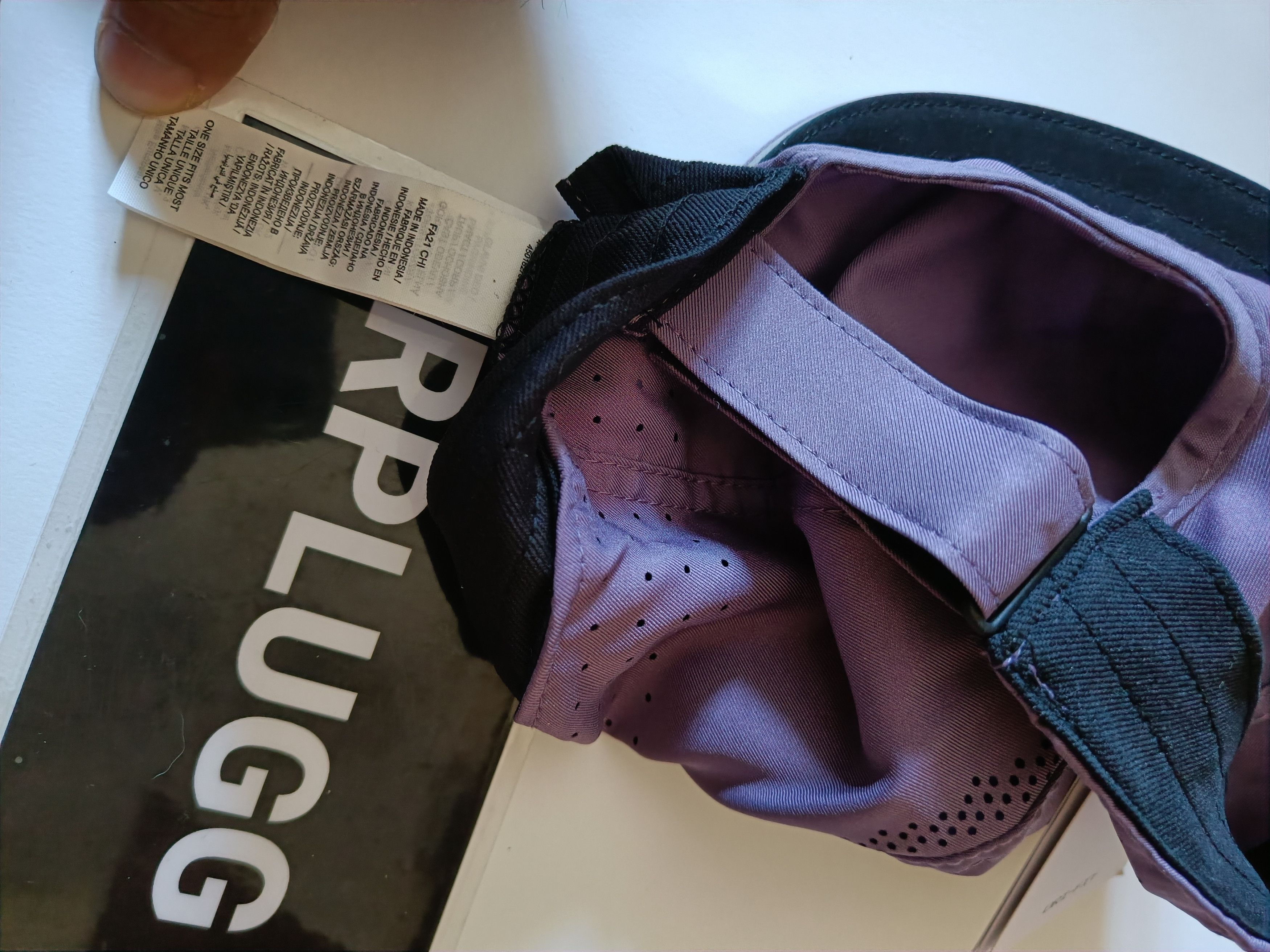 Nike Nike Featherlight Running Cap Purple Size ONE SIZE - 9 Thumbnail