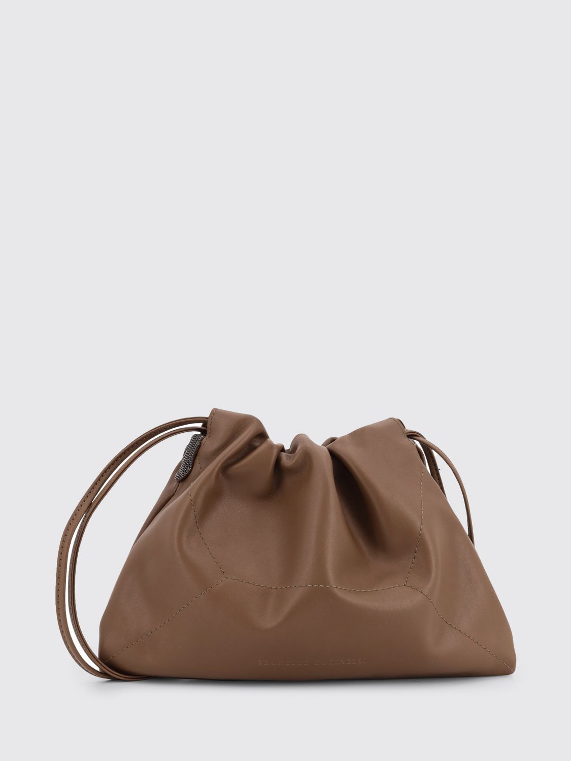 Brunello Cucinelli Brunello Cucinelli Crossbody Bag Woman Brown Size ONE SIZE - 1 Thumbnail