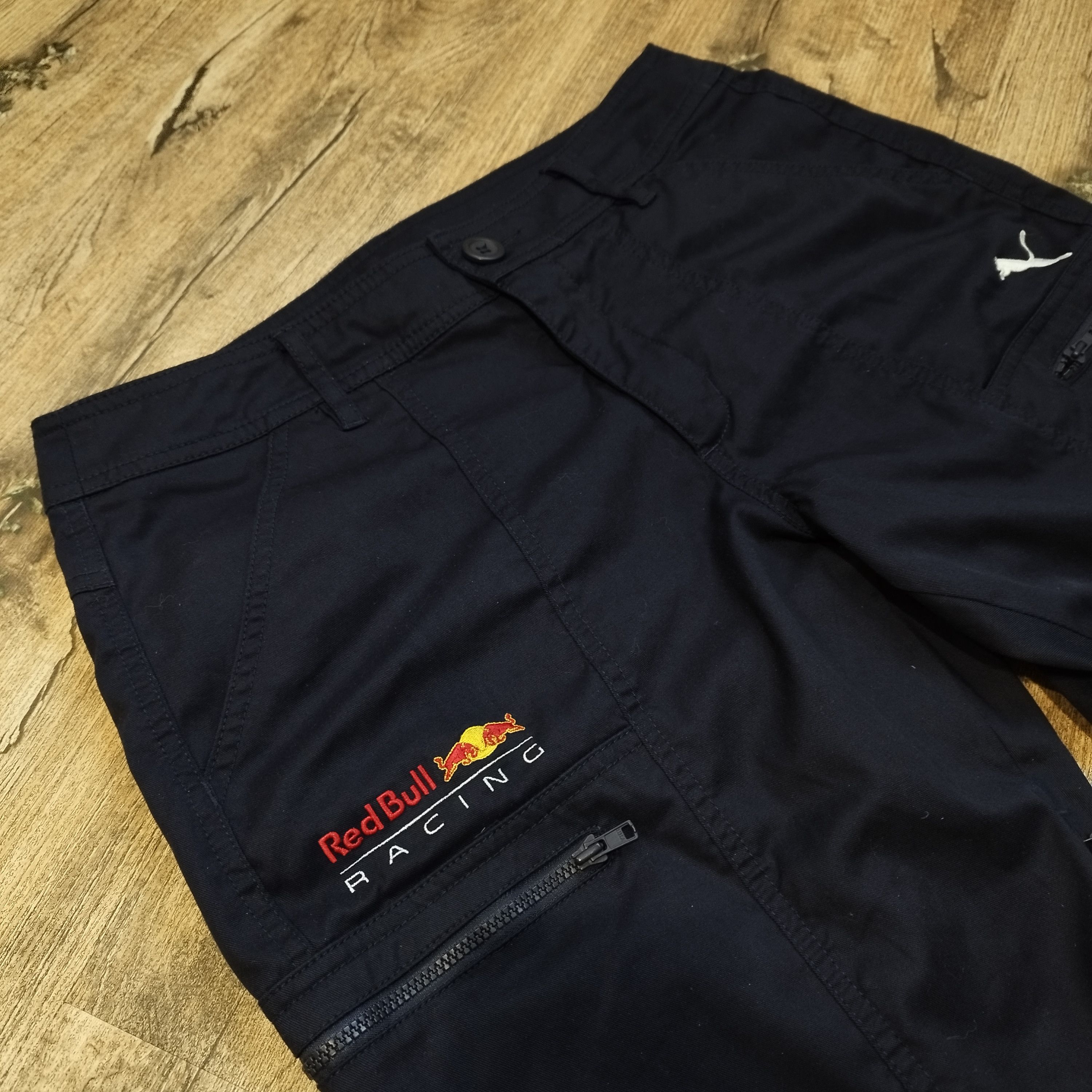 Puma × Red Bull Puma Red Bull Racing F1 Team Cargo Pants - Navy Blue M sz Size US 30 / EU 46 - 5 Thumbnail