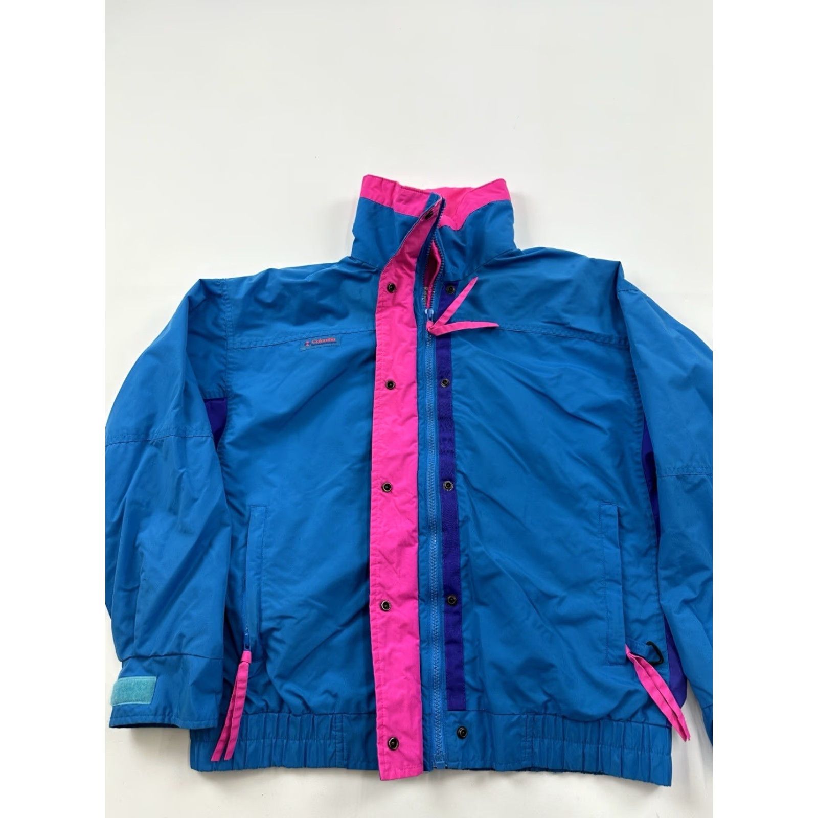 Vintage VINTAGE Columbia Jacket Womens Medium Blue Full Zip Radial Sleeve Bugaboo Size M / US 6-8 / IT 42-44 - 3 Thumbnail