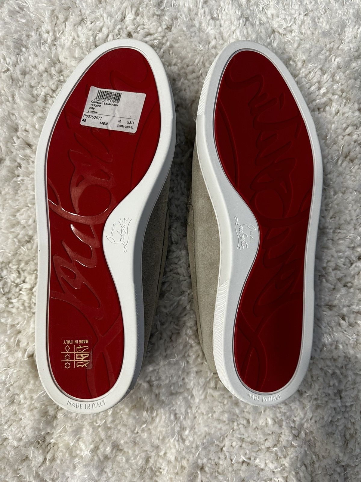 Christian Louboutin Christian Louboutin Suede loafers Size US 12 / EU 45 - 8 Thumbnail