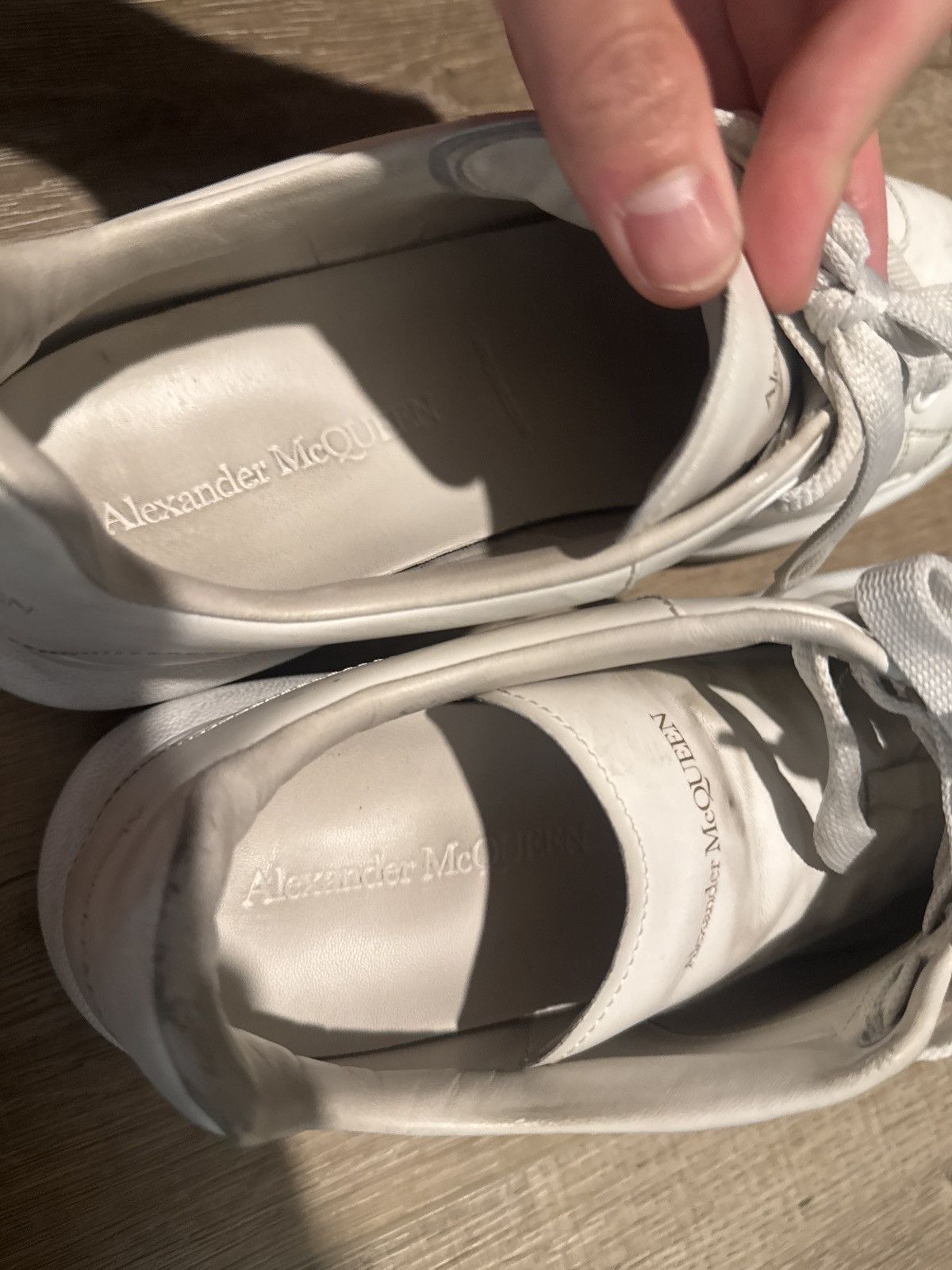 Alexander McQueen Alexander McQueen Oversized Sneakers (all white) Size US 9 / EU 42 - 10 Thumbnail