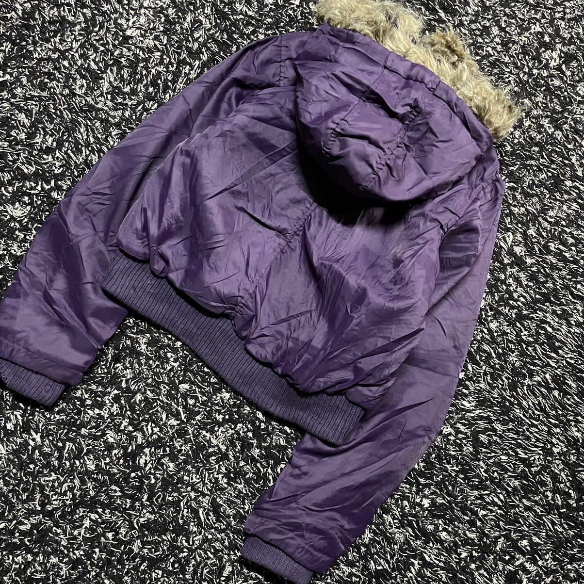 Alpha Industries × Buzz Rickson's × Vintage 💥Steals💥- Y2k Pumpkin Cropped Bomber Jacket Fur Hooded M Size US M / EU 48-50 / 2 - 13 Thumbnail
