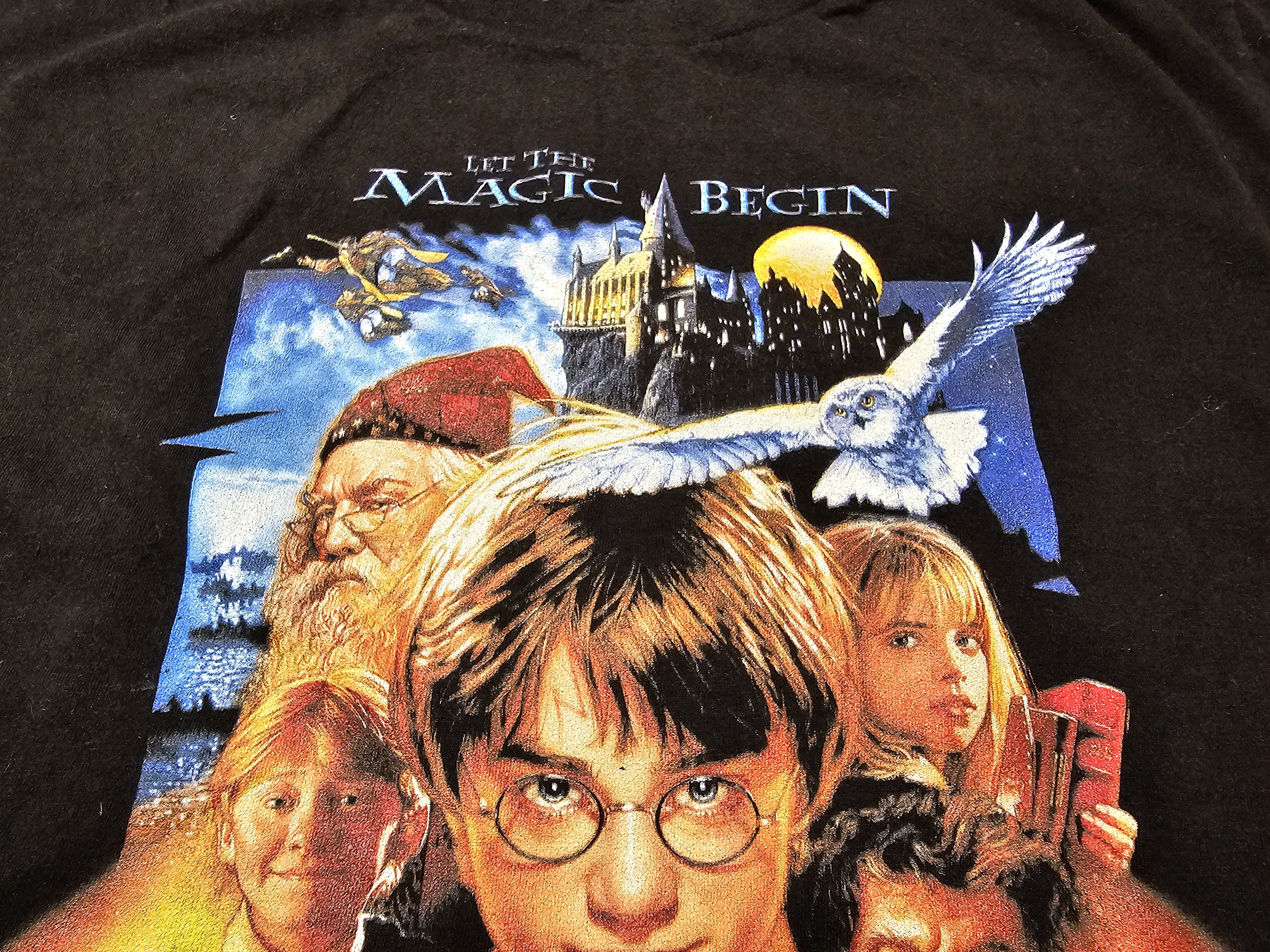 Vintage HARRY POTTER VINTAGE 2001 SHIRT THE SORCERER'S STONE Y2K Size US S / EU 44-46 / 1 - 4 Thumbnail