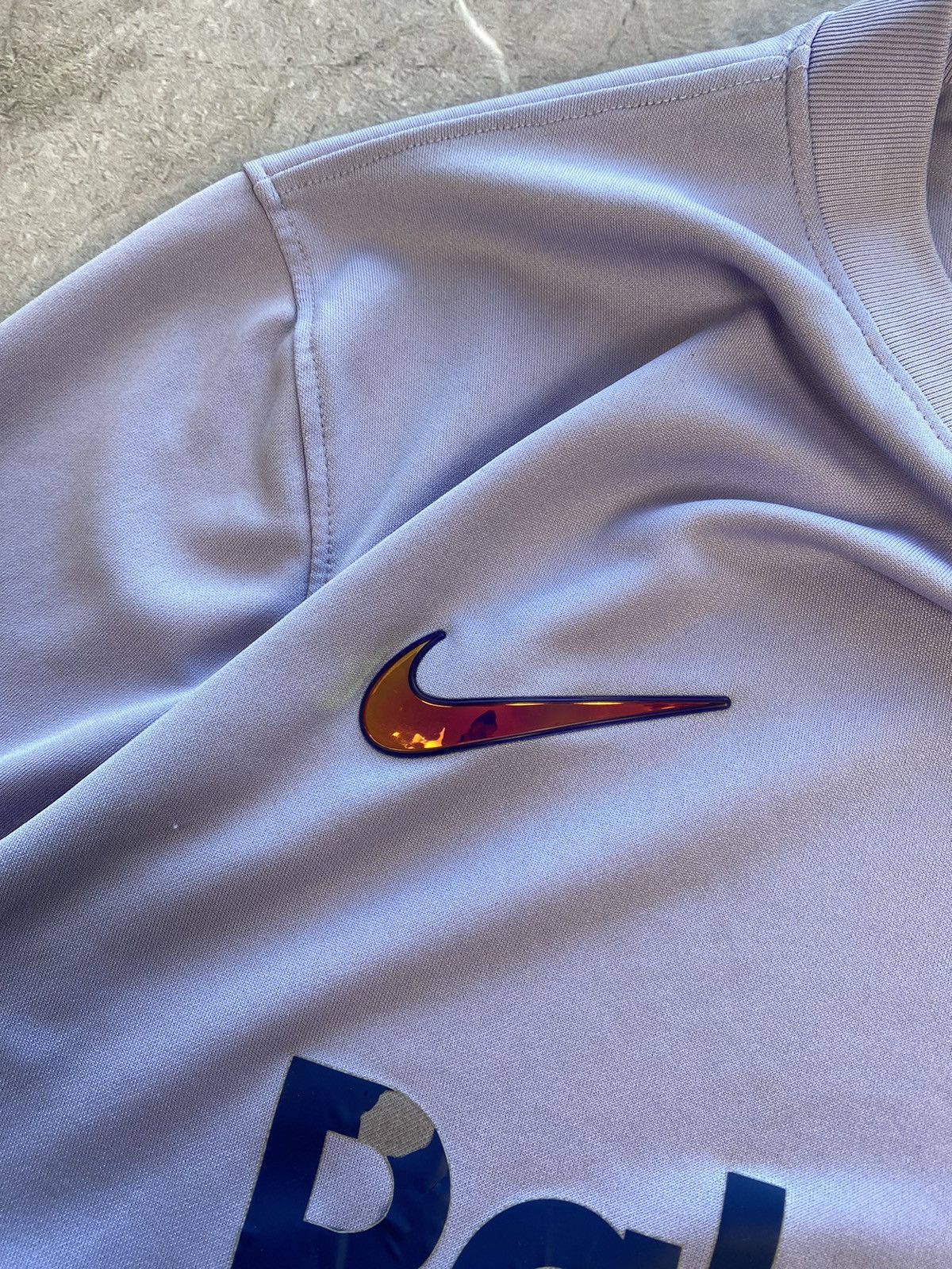 Nike × Vintage Rare Nike FC Barselona 2021/2022 Away Soccer Jersey Size US L / EU 52-54 / 3 - 5 Thumbnail