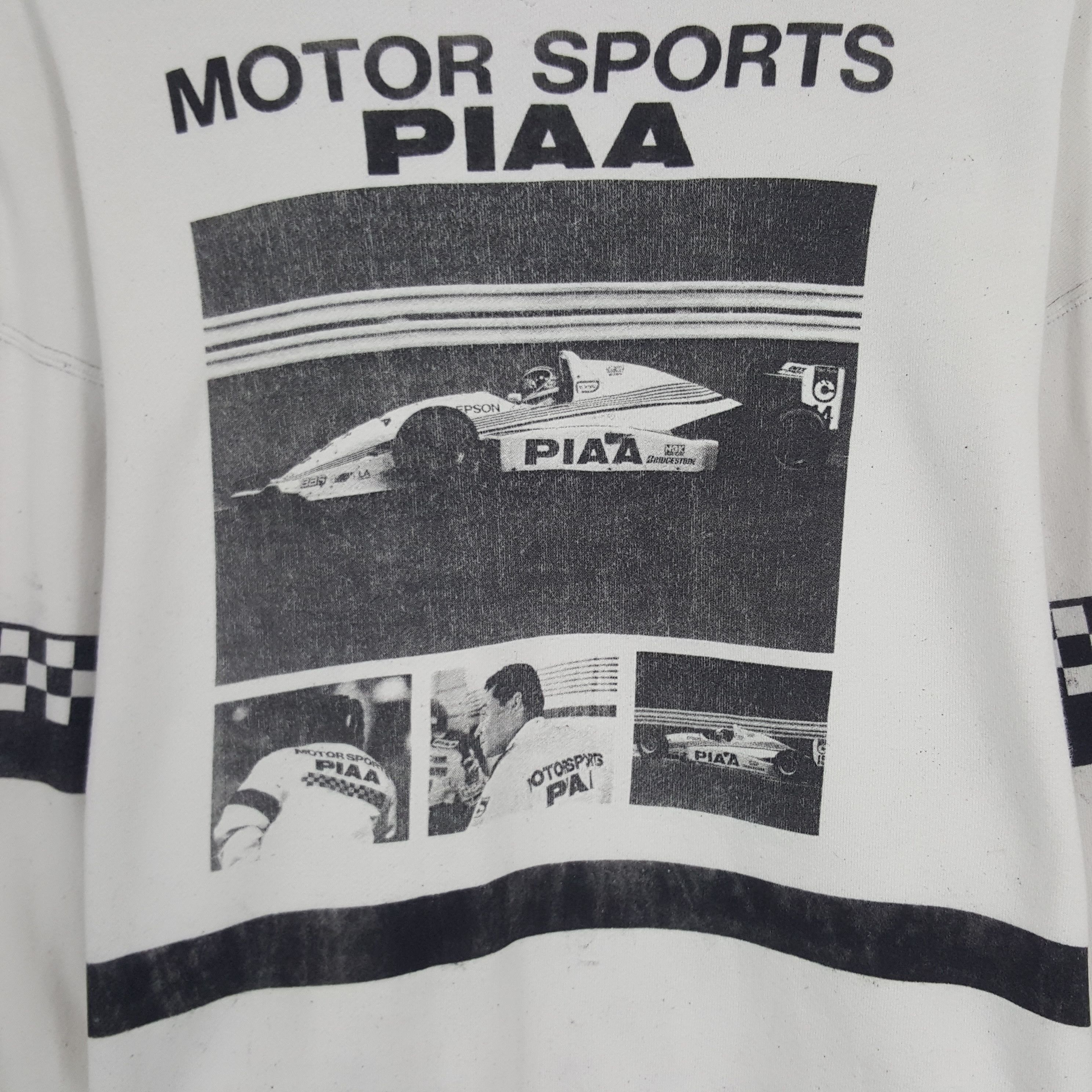 Vintage Vintage Motosport PIAA Racing Sport Sweatshirt Size US L / EU 52-54 / 3 - 2 Thumbnail