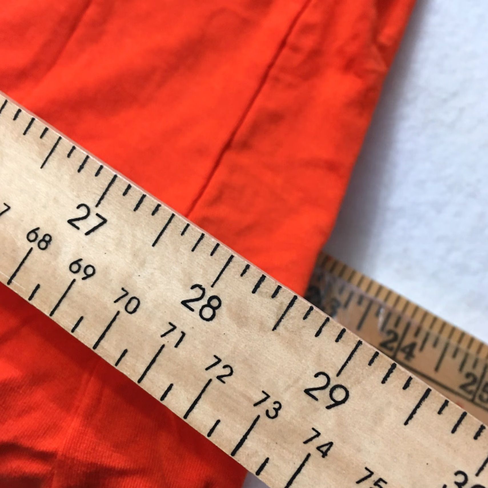 Vintage Lane Bryant Dress Womens 14/16 ORANGE Sleeveless Cotton Maxi Casual Size XL / US 12-14 / IT 48-50 - 6 Thumbnail