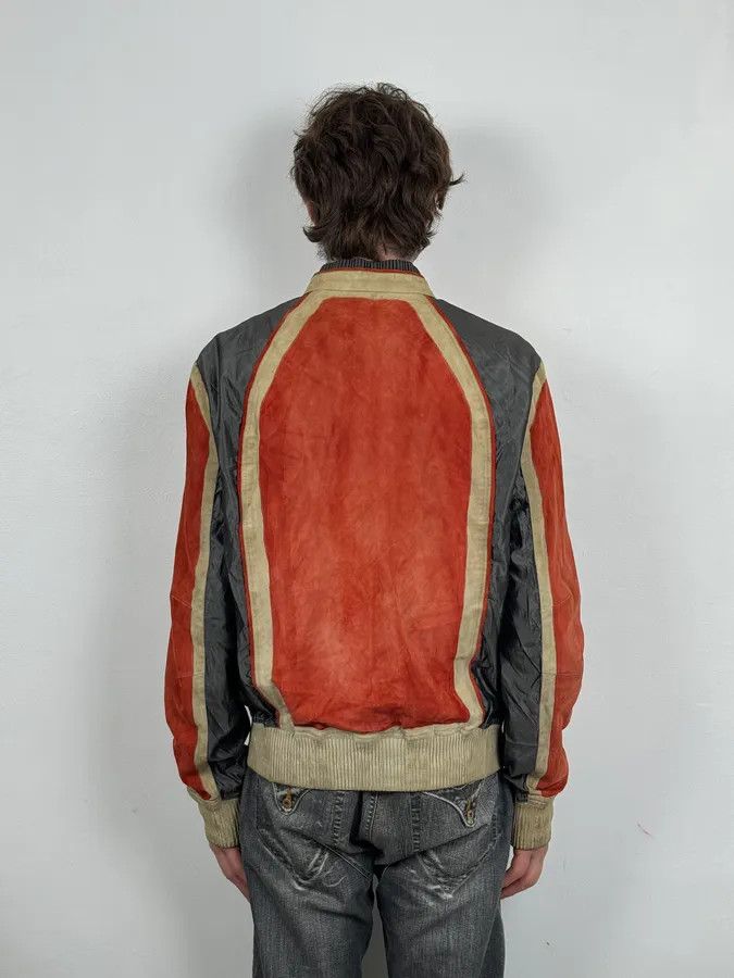 Roberto Cavalli Roberto Cavalli Biker Suede Calf Leather Jacket Size US M / EU 48-50 / 2 - 3 Thumbnail