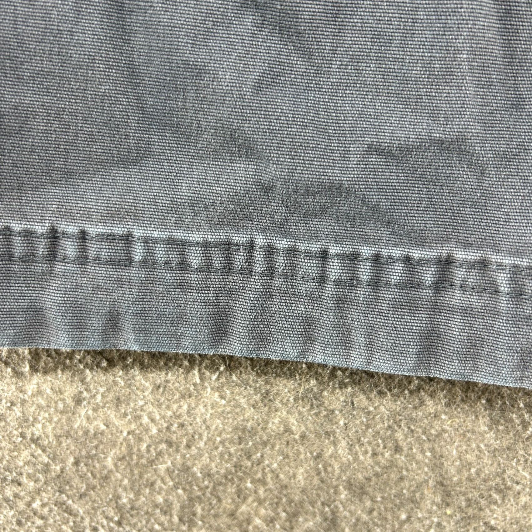 Vintage Duluth Pants Men Casual Workwear Cargo Flat Front Relaxed Straight Gray 34x30 Cotton Canvas Pockets Logo Zipper Vintage No Size US 34 / EU 50 - 7 Thumbnail