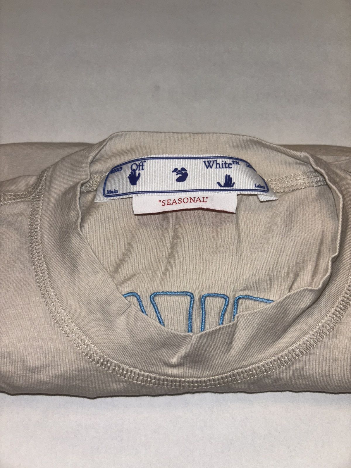 Off-White Off-White Beige Graphic Crop Size S / US 4 / IT 40 - 8 Thumbnail