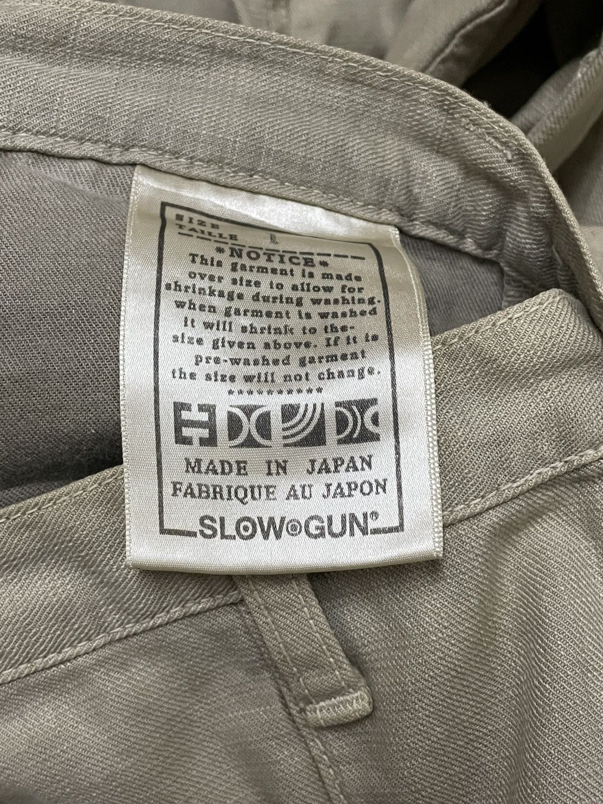 Japanese Brand Vintage 1990s Japan Designer Slowgun Tactical Cargo Pant Size US 30 / EU 46 - 20 Thumbnail