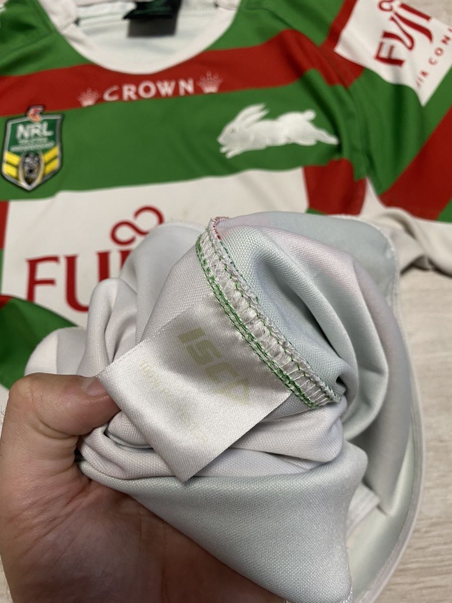 Vintage ISC South Sydney Rabbitohs Mens Rugby Shirt Jersey NRL Size US XL / EU 56 / 4 - 11 Thumbnail
