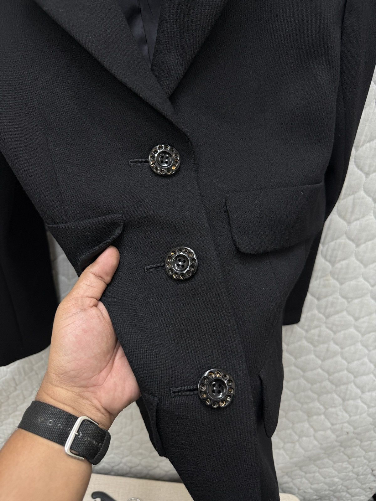 Yves Saint Laurent 🔥🔥🔥ARCHIVE YSL BLAZER JACKET Size M / US 6-8 / IT 42-44 - 8 Thumbnail