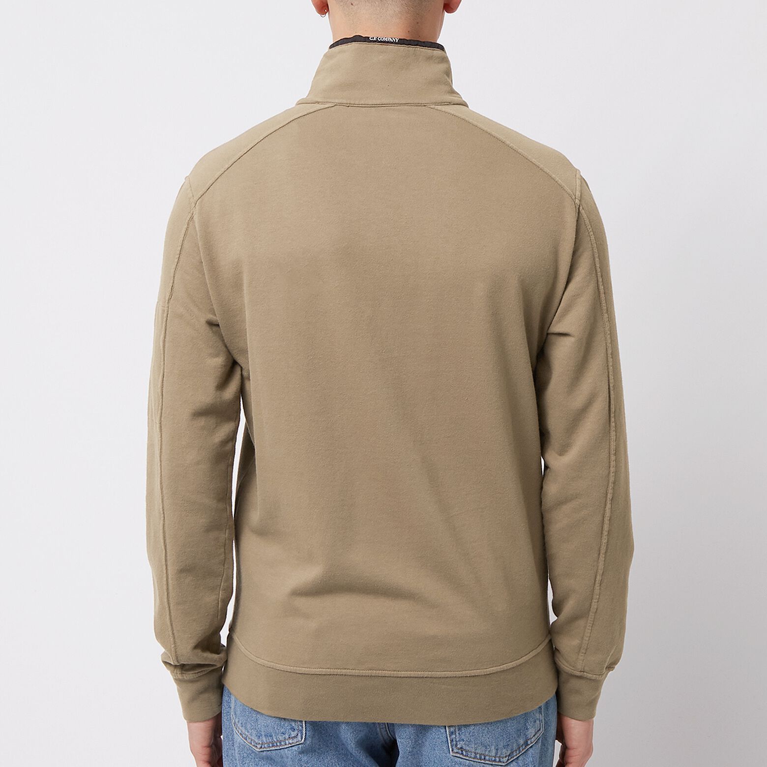 C.P. Company o1y1224 Turtleneck Sweatshirt in Khaki Size US XS / EU 42 / 0 - 4 Thumbnail