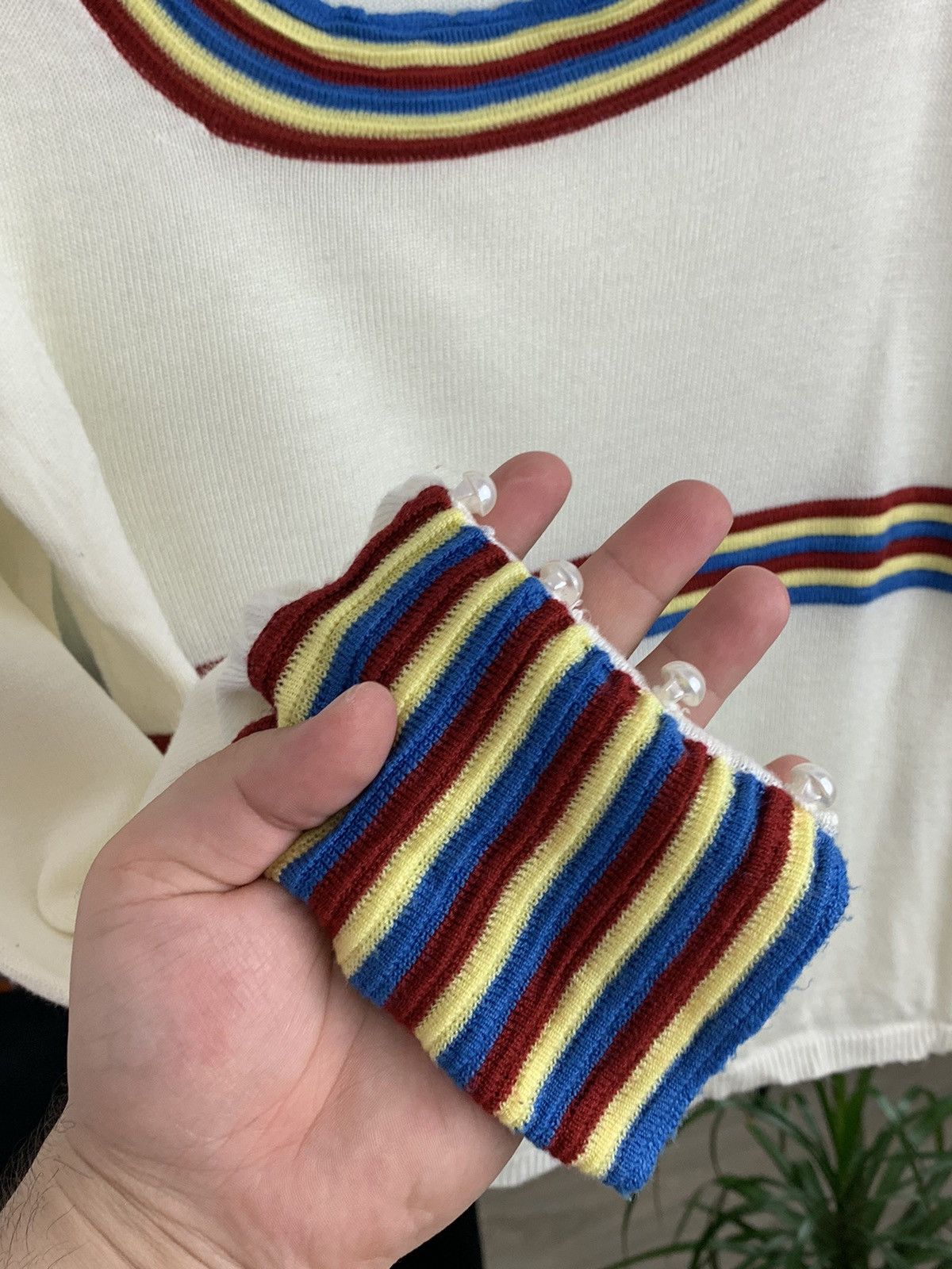 Missoni Missoni Vintage Blouse Y2K Cotton Jumper Size:6 Size M / US 6-8 / IT 42-44 - 5 Thumbnail