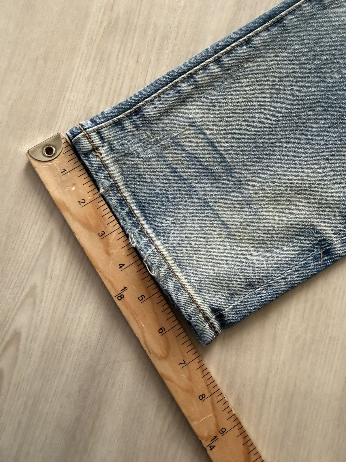Prps PRPS Jeans Le Sabre Slim Tapered Color Blue Denim Sz 36 Size US 36 / EU 52 - 8 Thumbnail